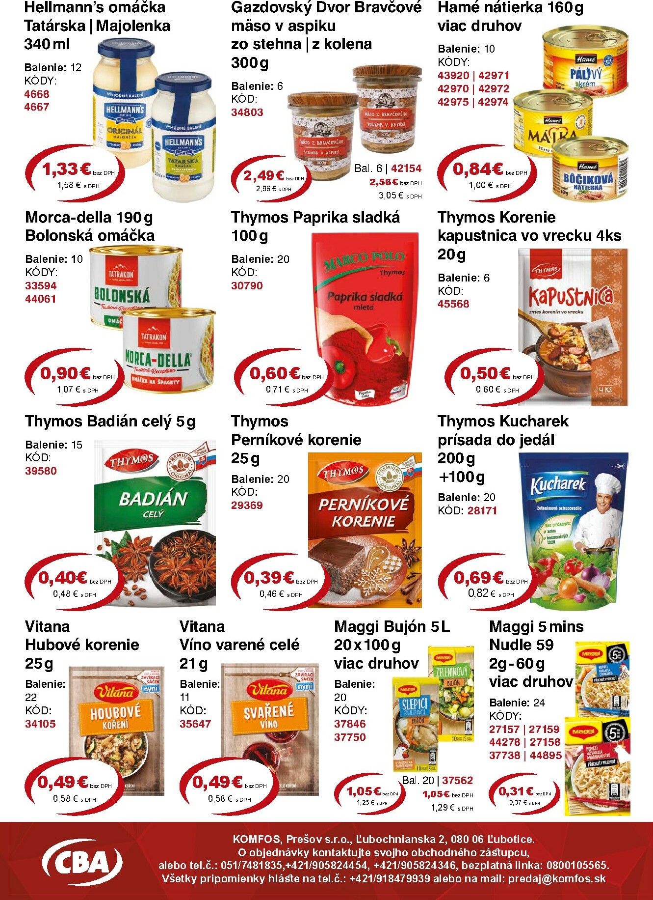 cba - Leták CBA - Veľkoobchodná ponuka platný od 08.12. do 31.12. - page: 4