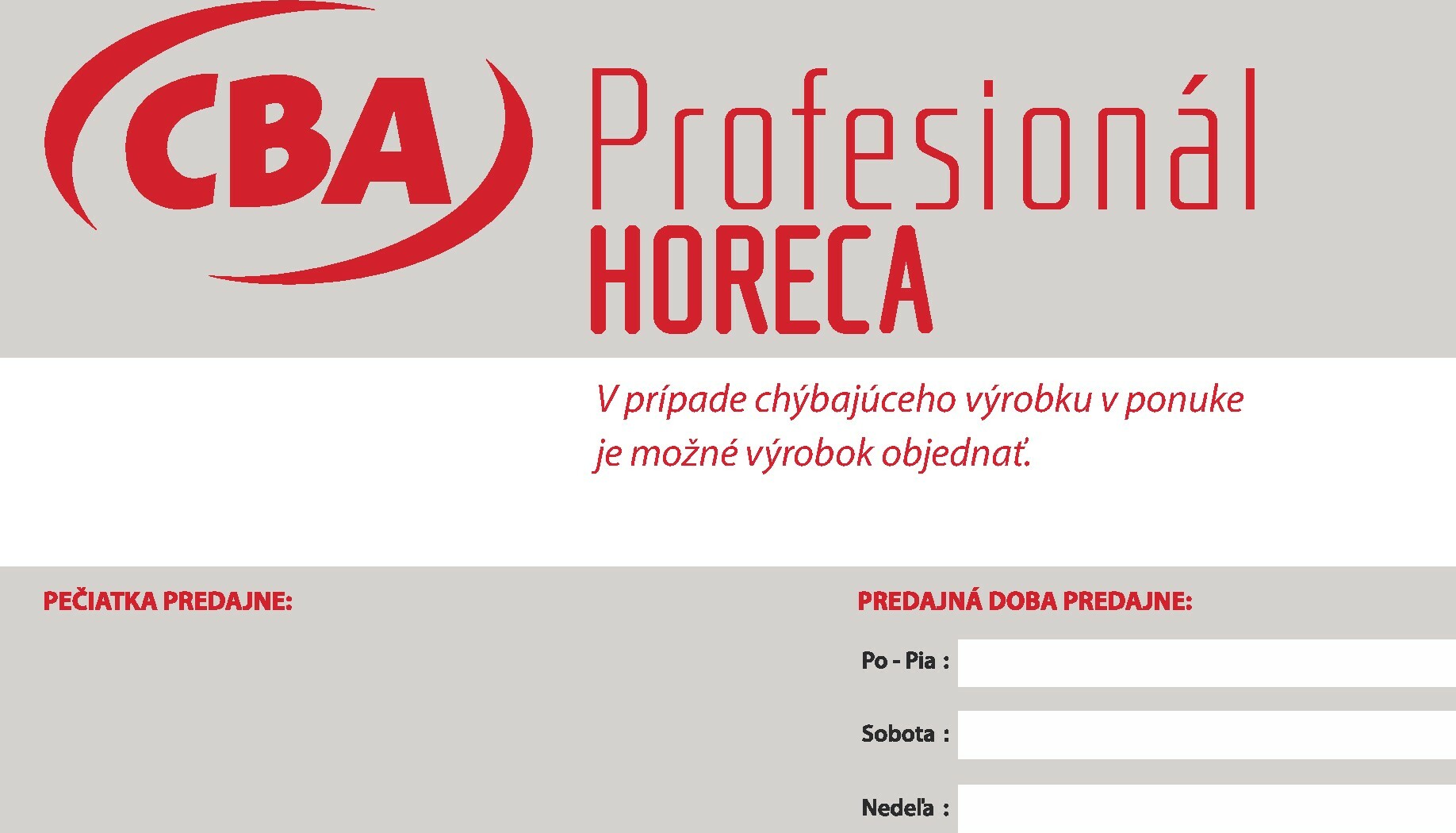 cba - Leták CBA - Horeca platný od 02.01. do 31.01. - page: 3