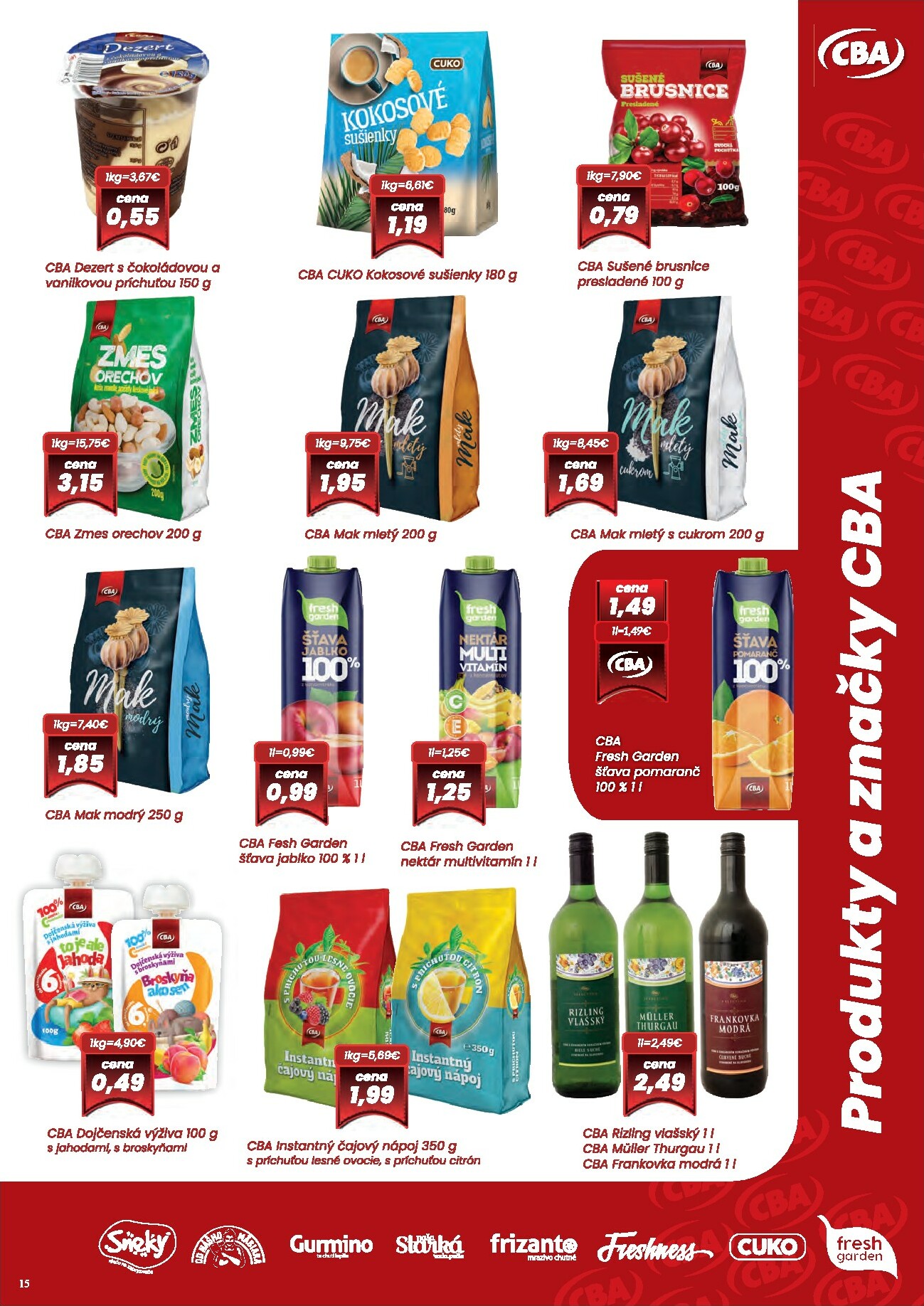 cba - Leták CBA - Komfos platný od 15.12. do 31.12. - page: 15