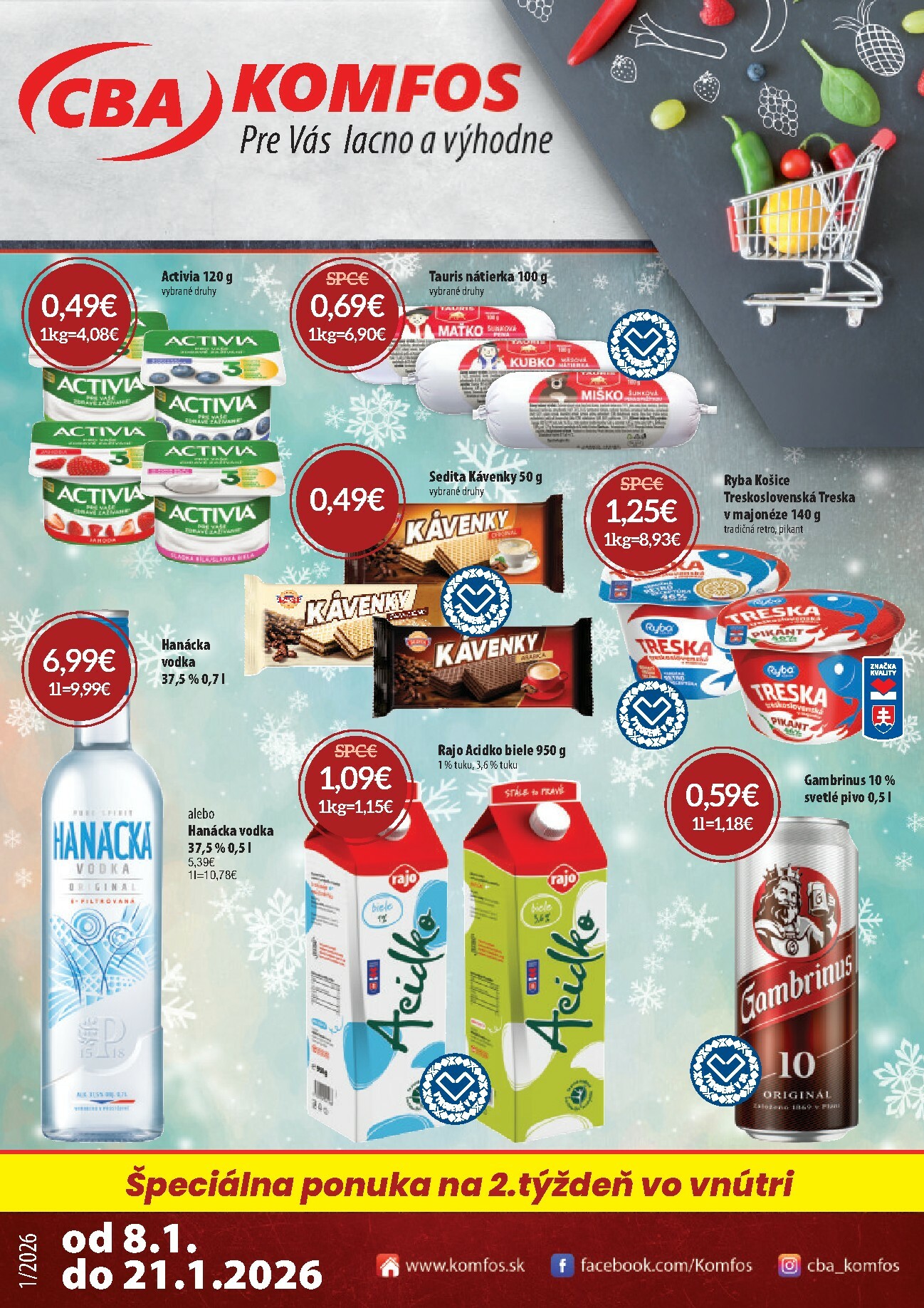 cba - Leták CBA platný od 08.01. do 21.01.