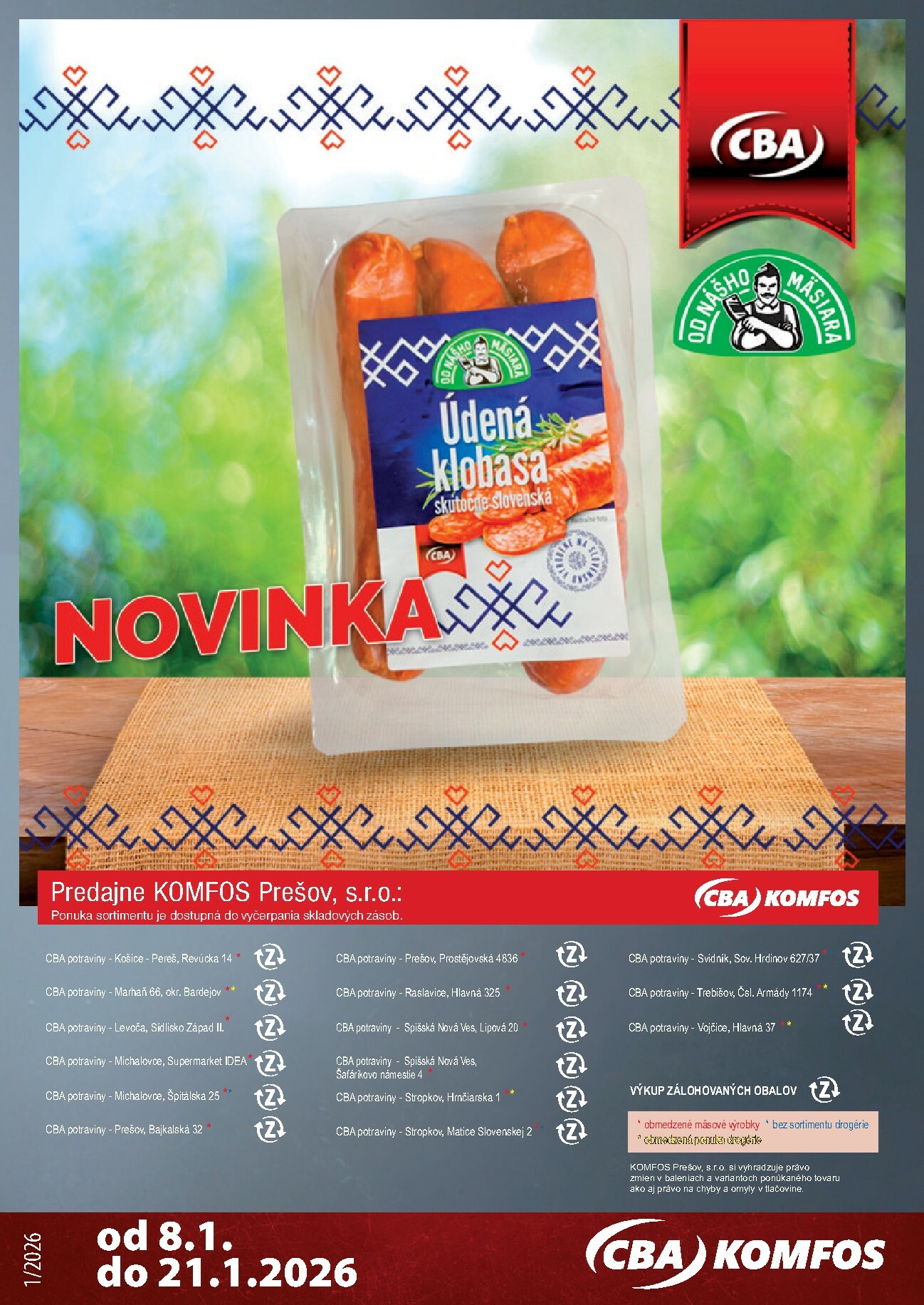 cba - Leták CBA platný od 08.01. do 21.01. - page: 16