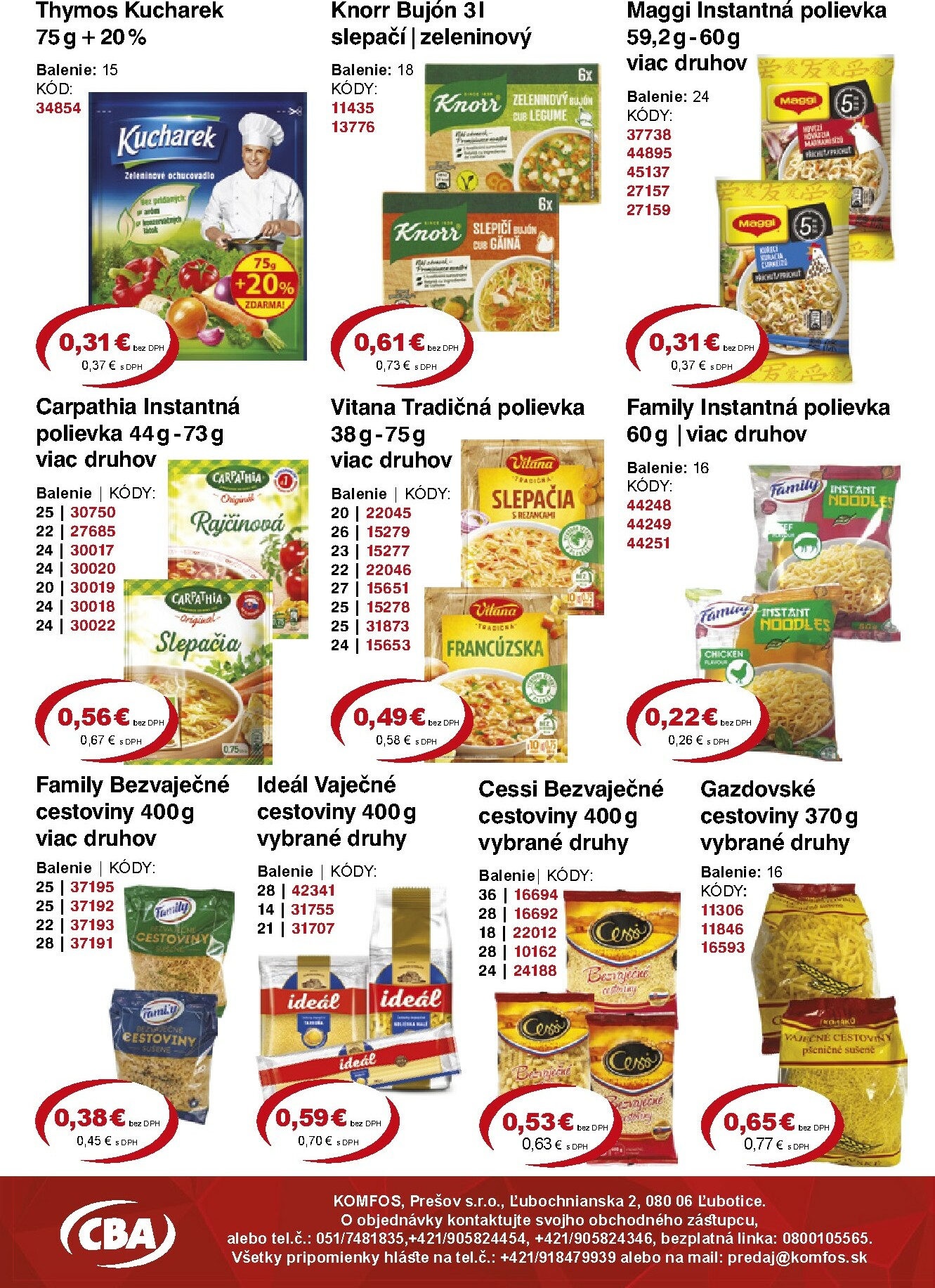 cba - Leták CBA - Veľkoobchod platný od 23.01. do 03.02. - page: 6