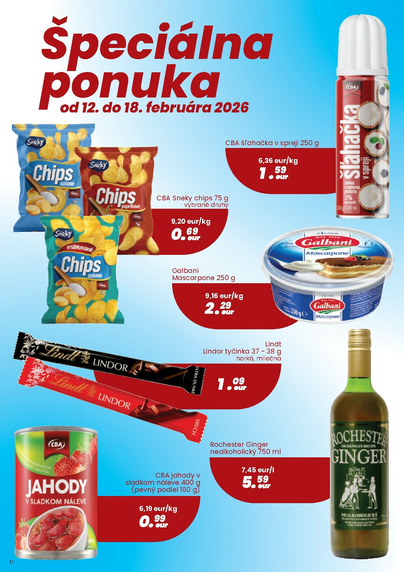 cba - Leták CBA - Komfos platný od 05.02.2026 do 18.02.2026 - page: 13