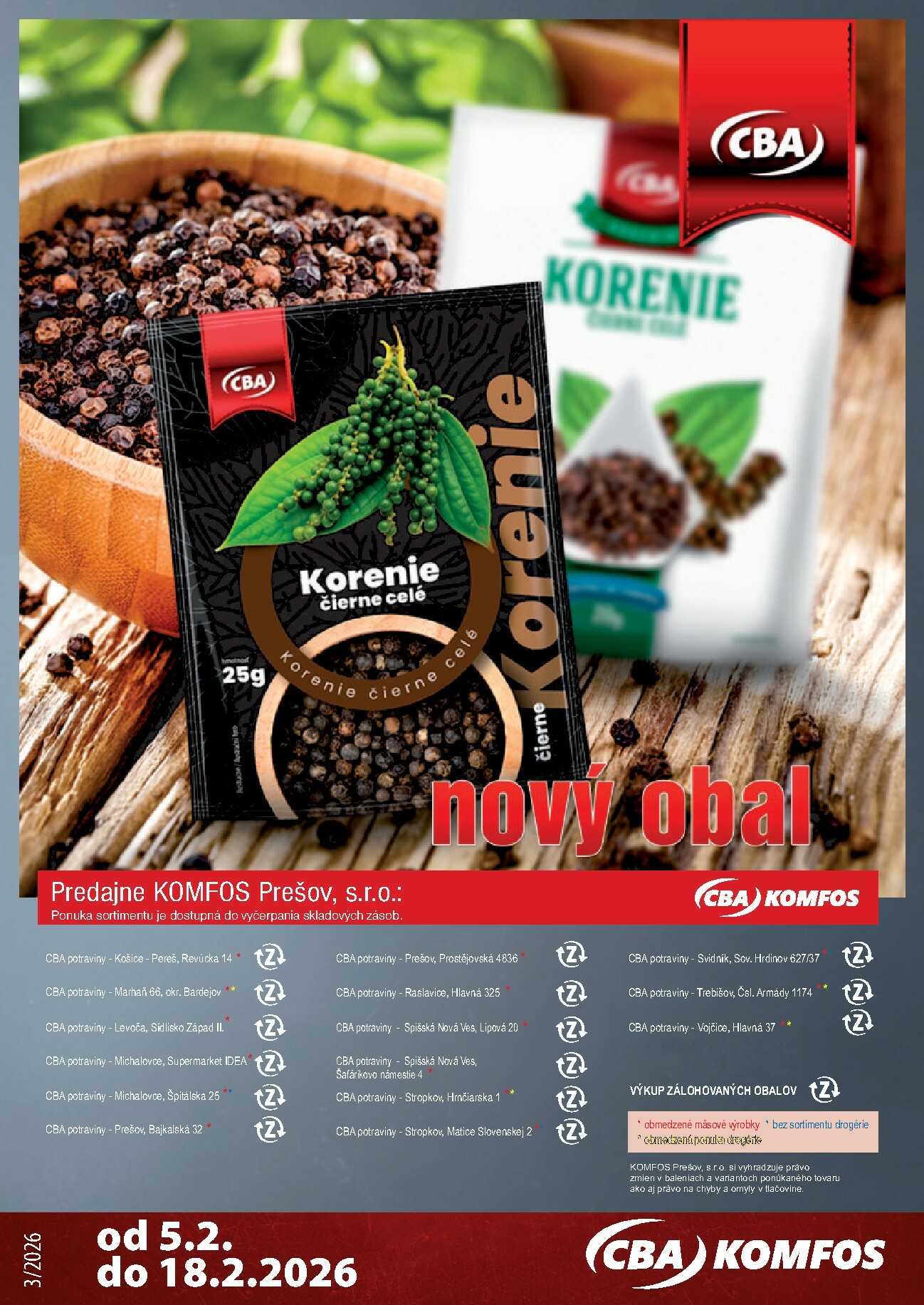 cba - Leták CBA - Komfos platný od 05.02.2026 do 18.02.2026 - page: 24