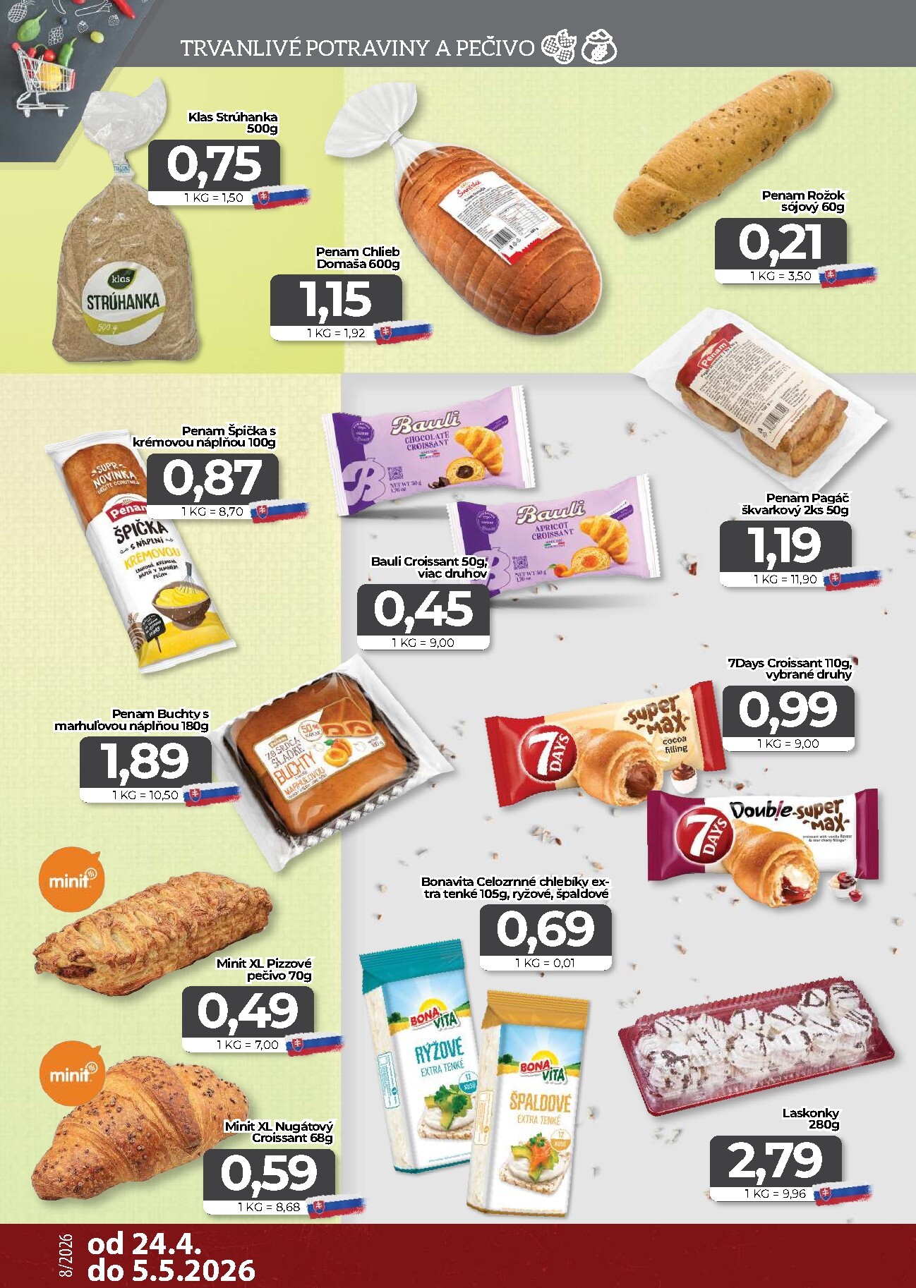 cba - Nový leták CBA - Maloobchod od piatku, 24.04.2026 do utorka, 05.05.2026 - page: 8