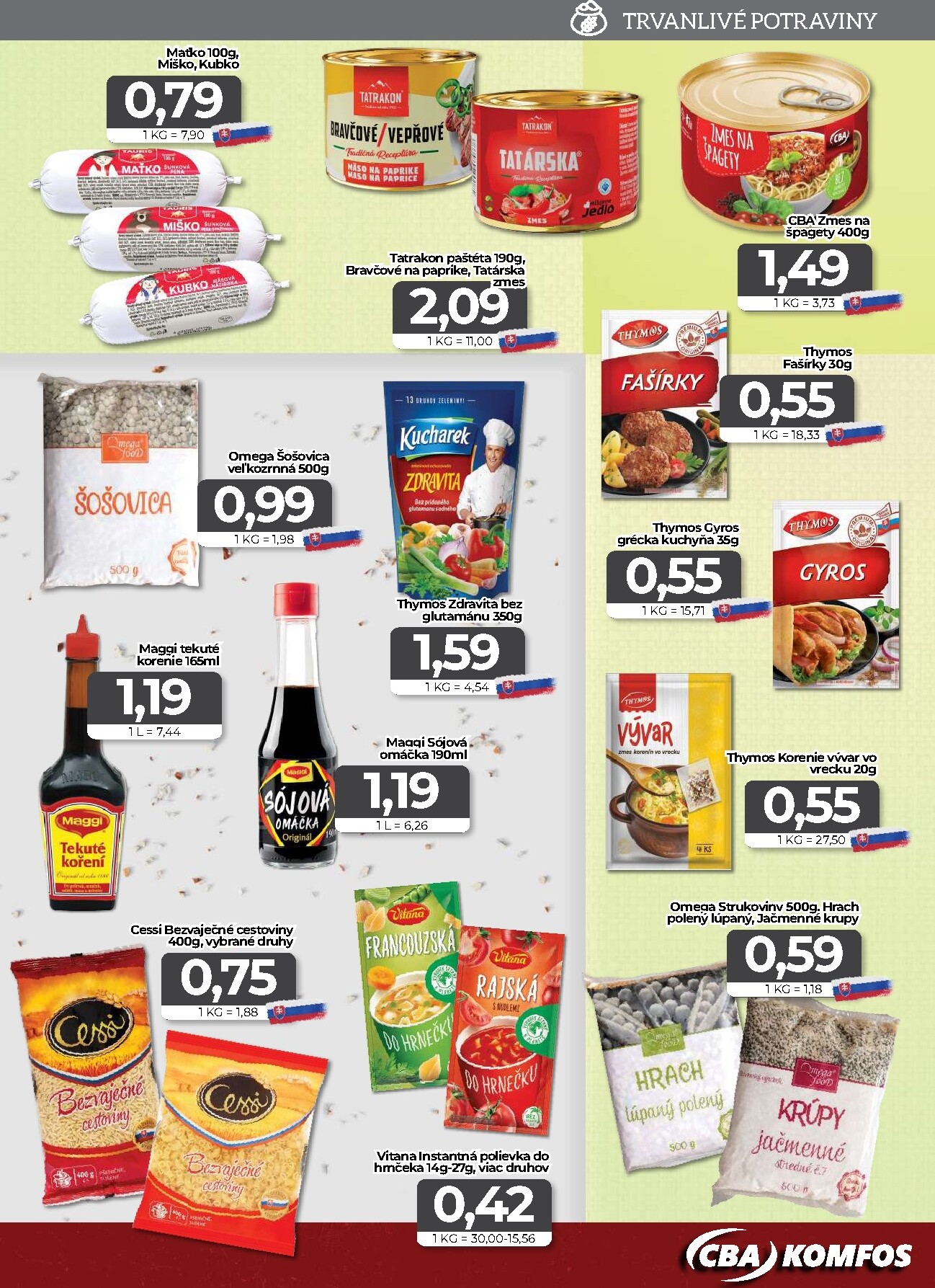 cba - Nový leták CBA - Maloobchod od piatku, 24.04.2026 do utorka, 05.05.2026 - page: 7