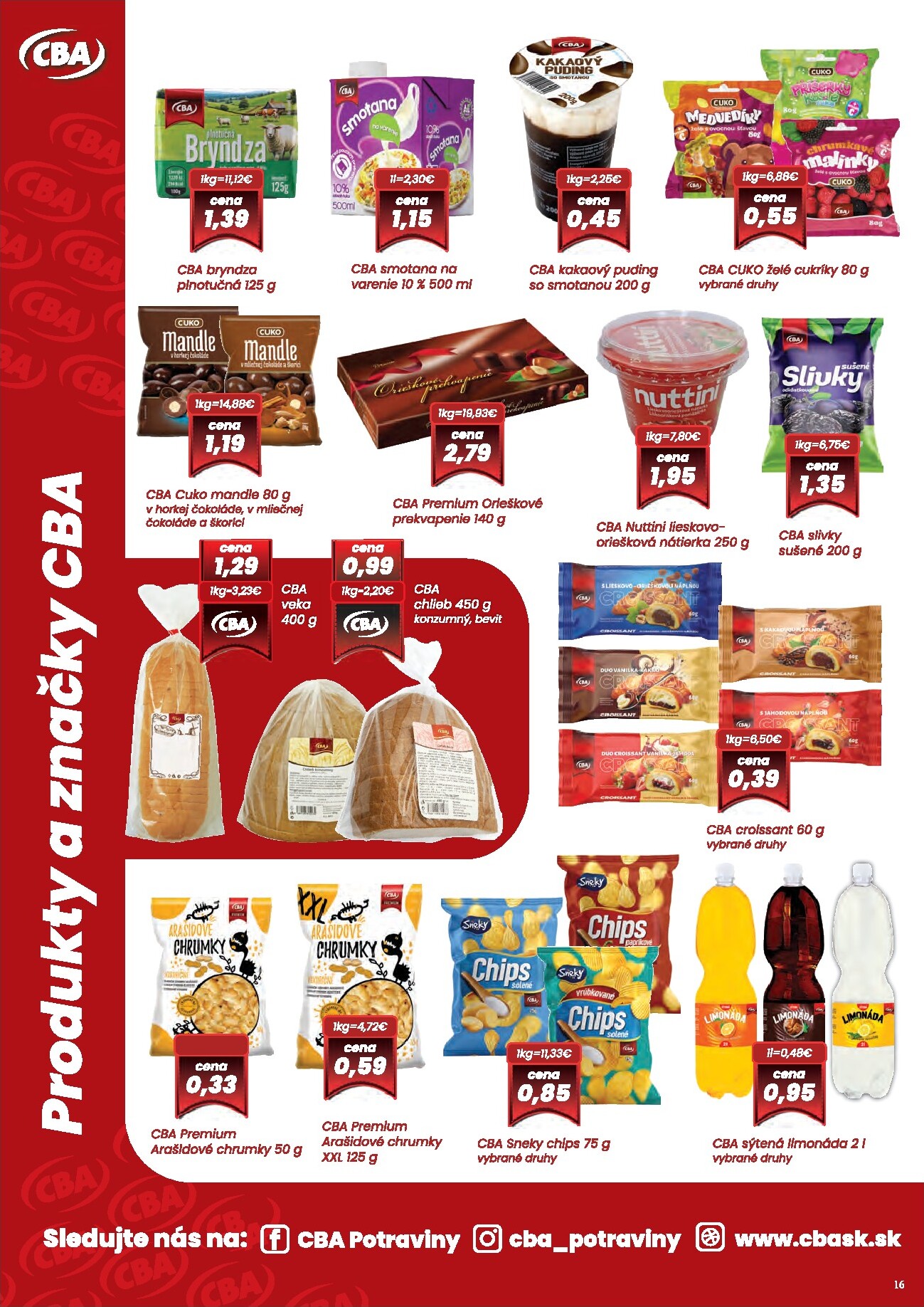 cba - Nový leták CBA - Komfos od štvrtka, 07.05.2026 do stredy, 20.05.2026 - page: 16