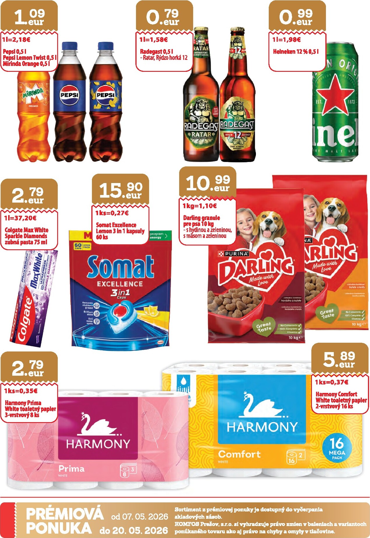 cba - Nový leták CBA - Komfos od štvrtka, 07.05.2026 do stredy, 20.05.2026 - page: 32