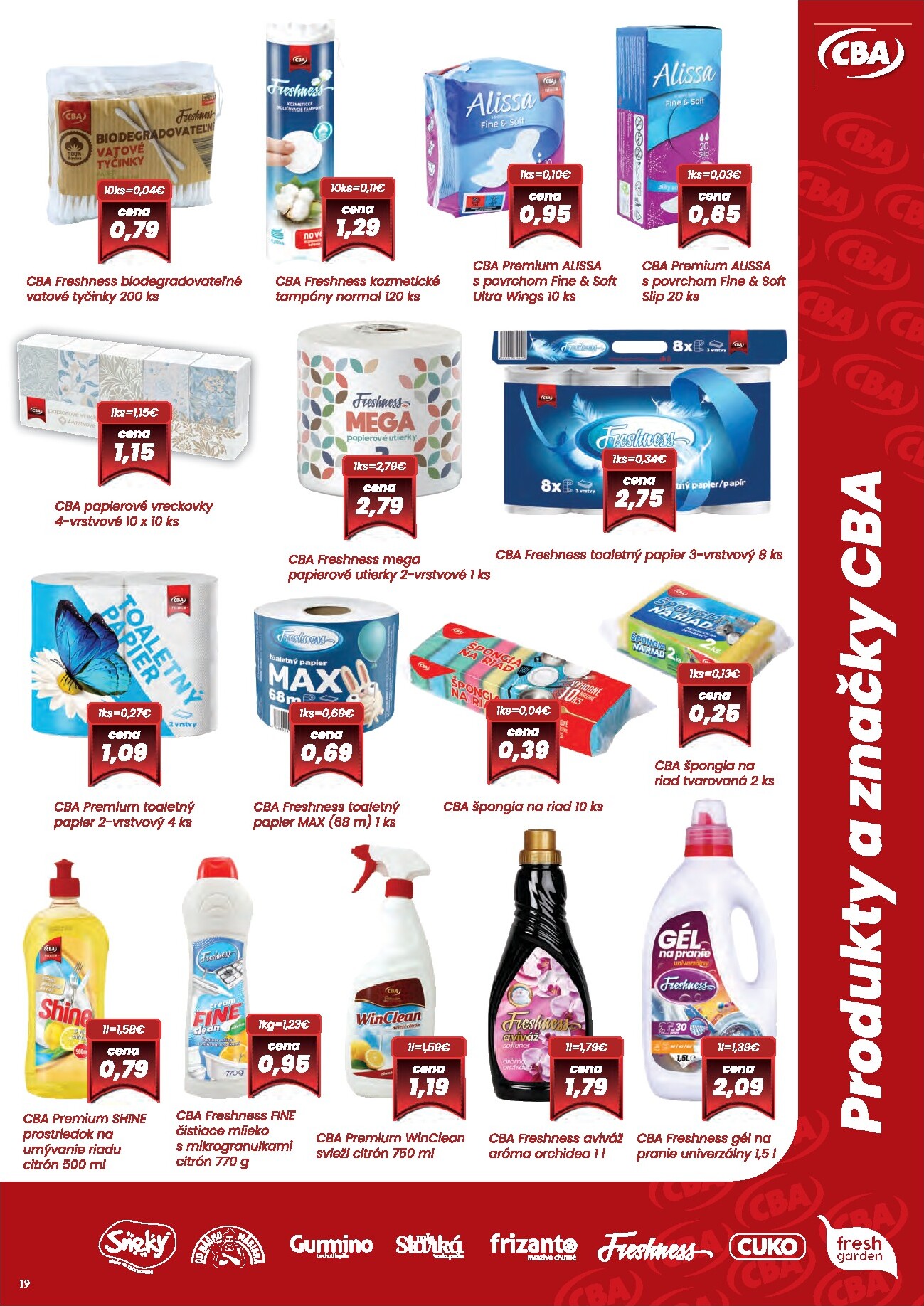 cba - Nový leták CBA - Komfos od štvrtka, 07.05.2026 do stredy, 20.05.2026 - page: 19