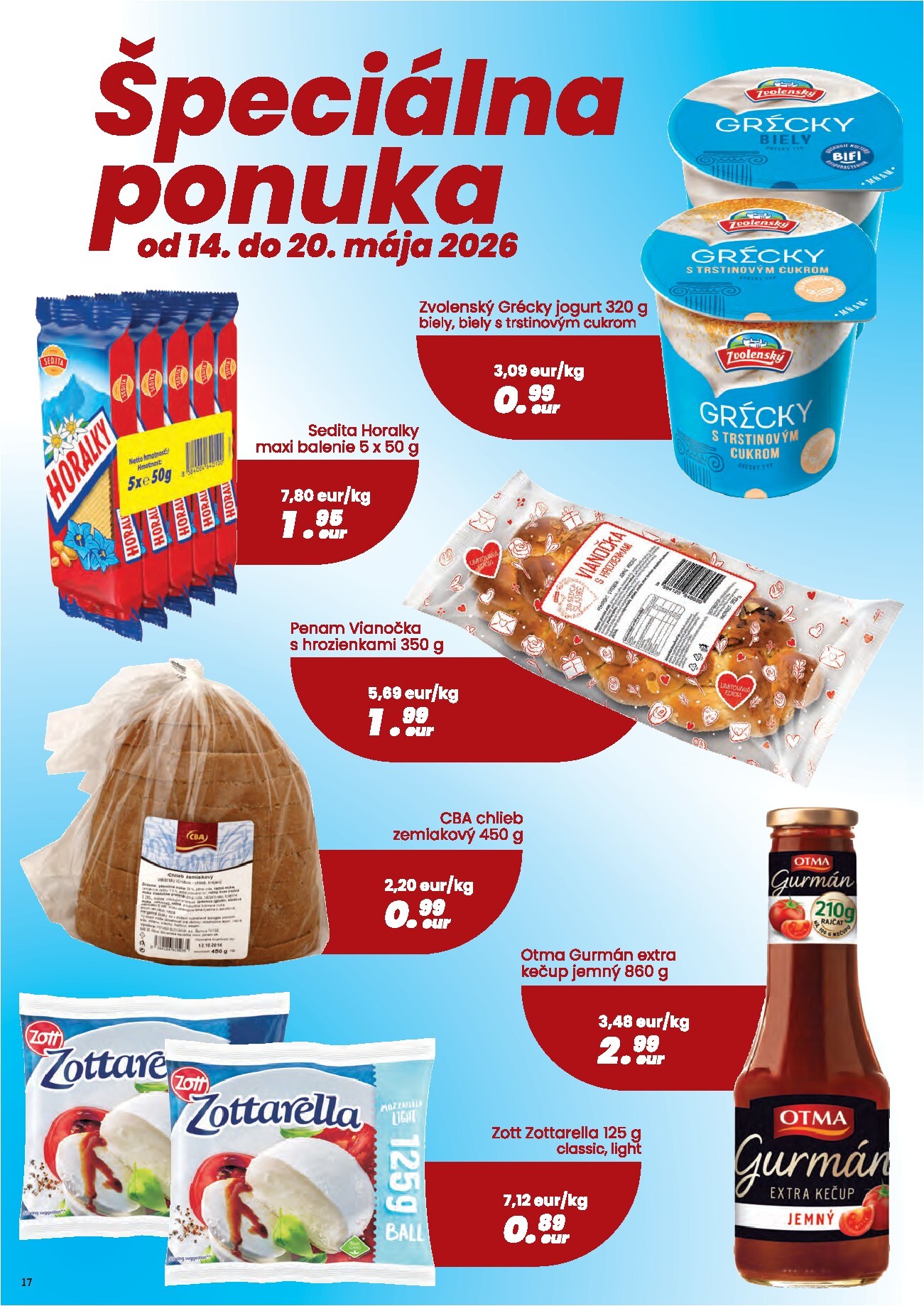 cba - Nový leták CBA - Komfos od štvrtka, 07.05.2026 do stredy, 20.05.2026 - page: 17