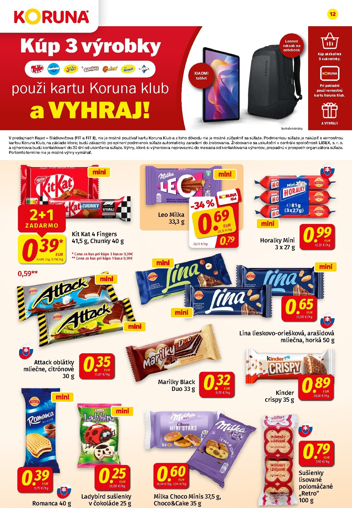 koruna - Nový Koruna leták od piatku, 28.08.2026 do stredy, 09.09.2026 - page: 12