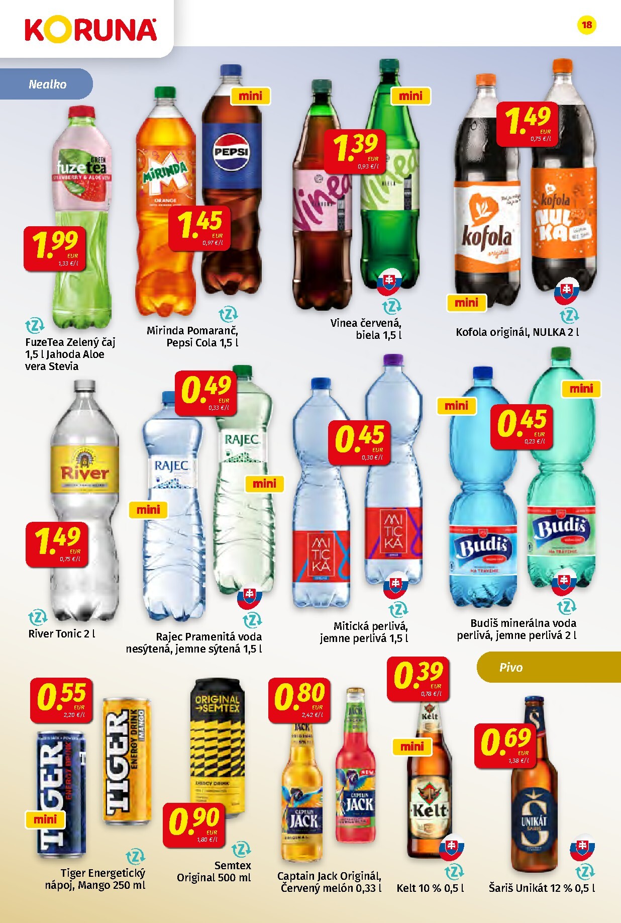koruna - Nový Koruna leták od piatku, 11.09.2026 do stredy, 23.09.2026 - page: 18