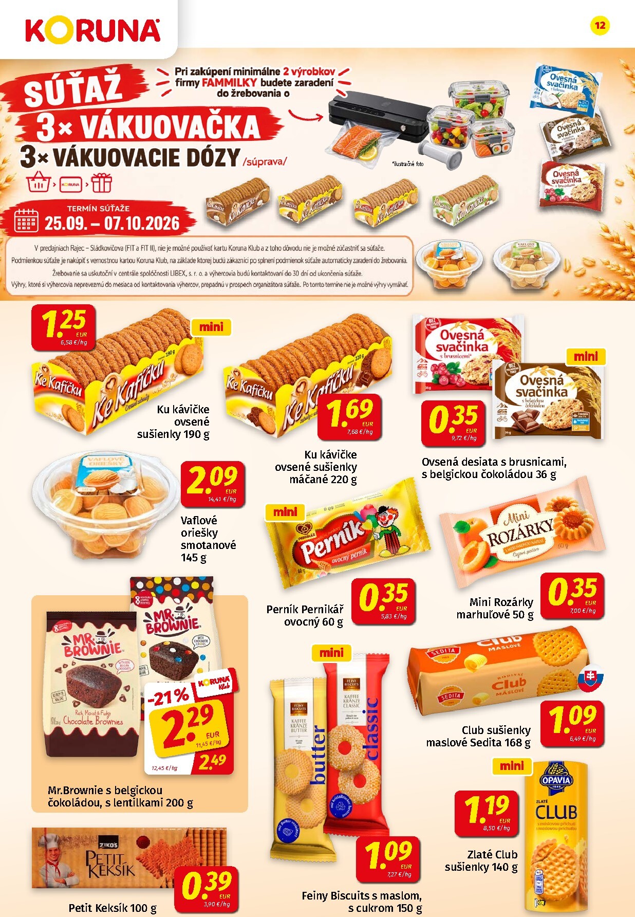 koruna - Nový Koruna leták od piatku, 25.09.2026 do stredy, 07.10.2026 - page: 12