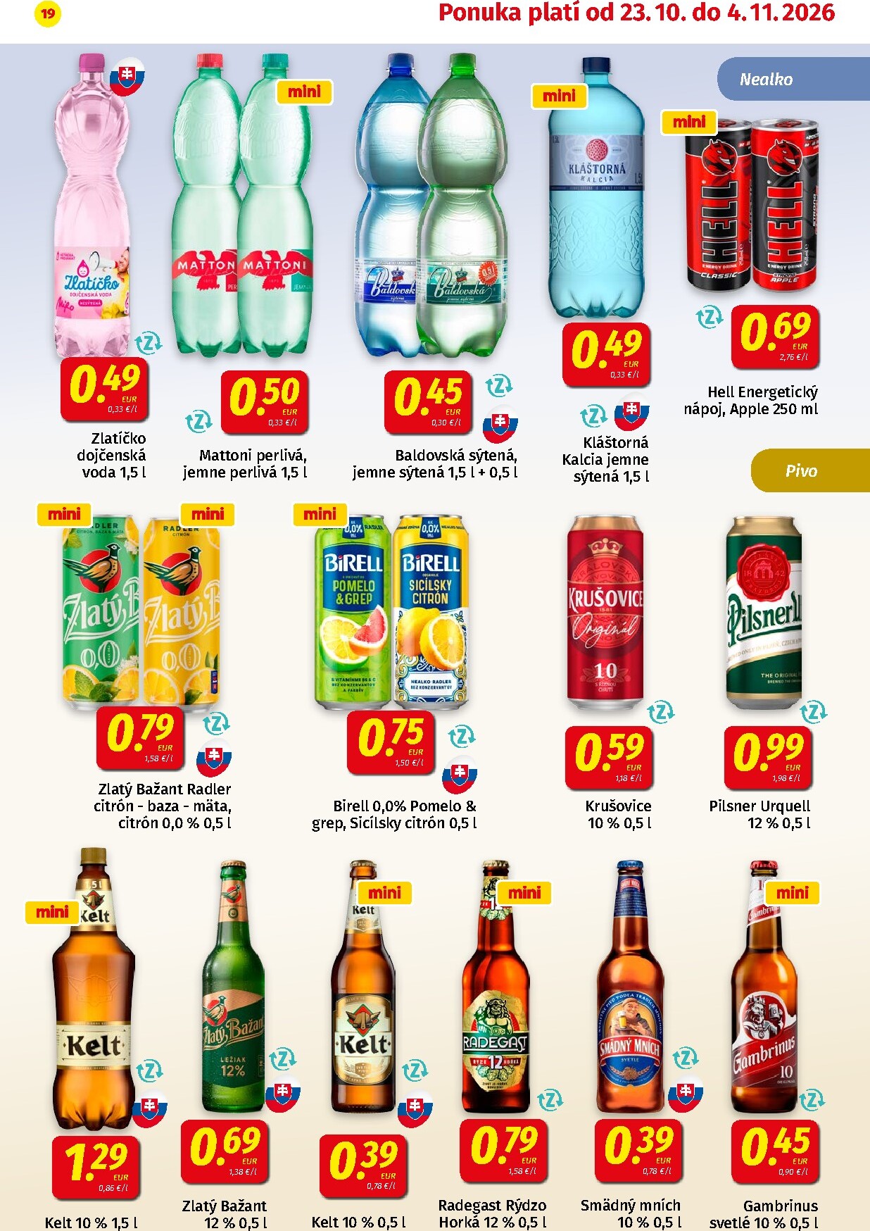 koruna - Nový Koruna leták od piatku, 23.10.2026 do stredy, 04.11.2026 - page: 19