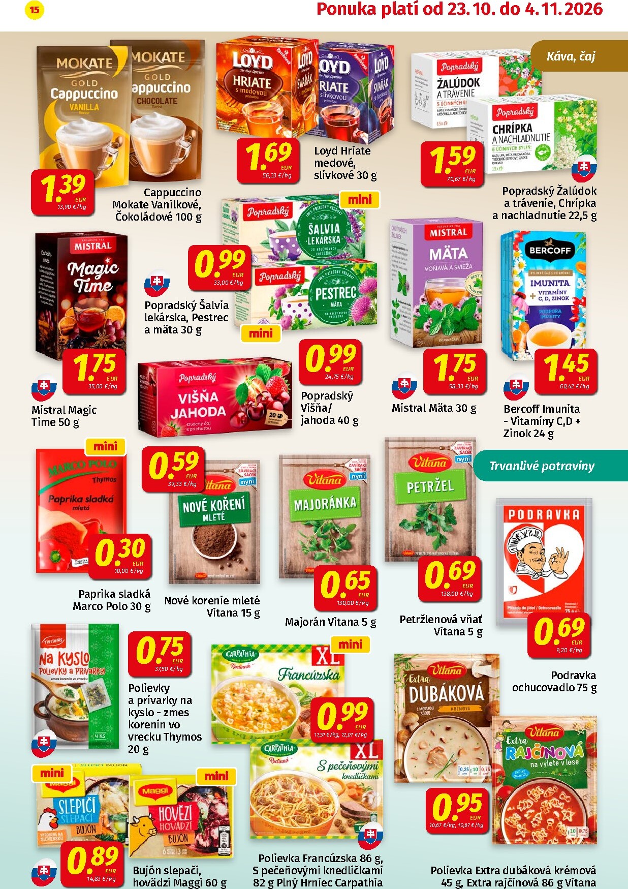 koruna - Nový Koruna leták od piatku, 23.10.2026 do stredy, 04.11.2026 - page: 15