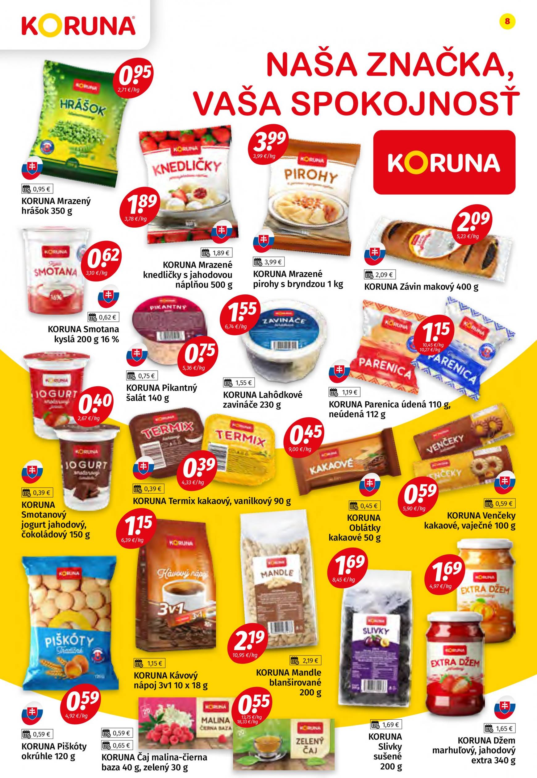 koruna - Koruna leták platný od 06.09. - 18.09. - page: 8