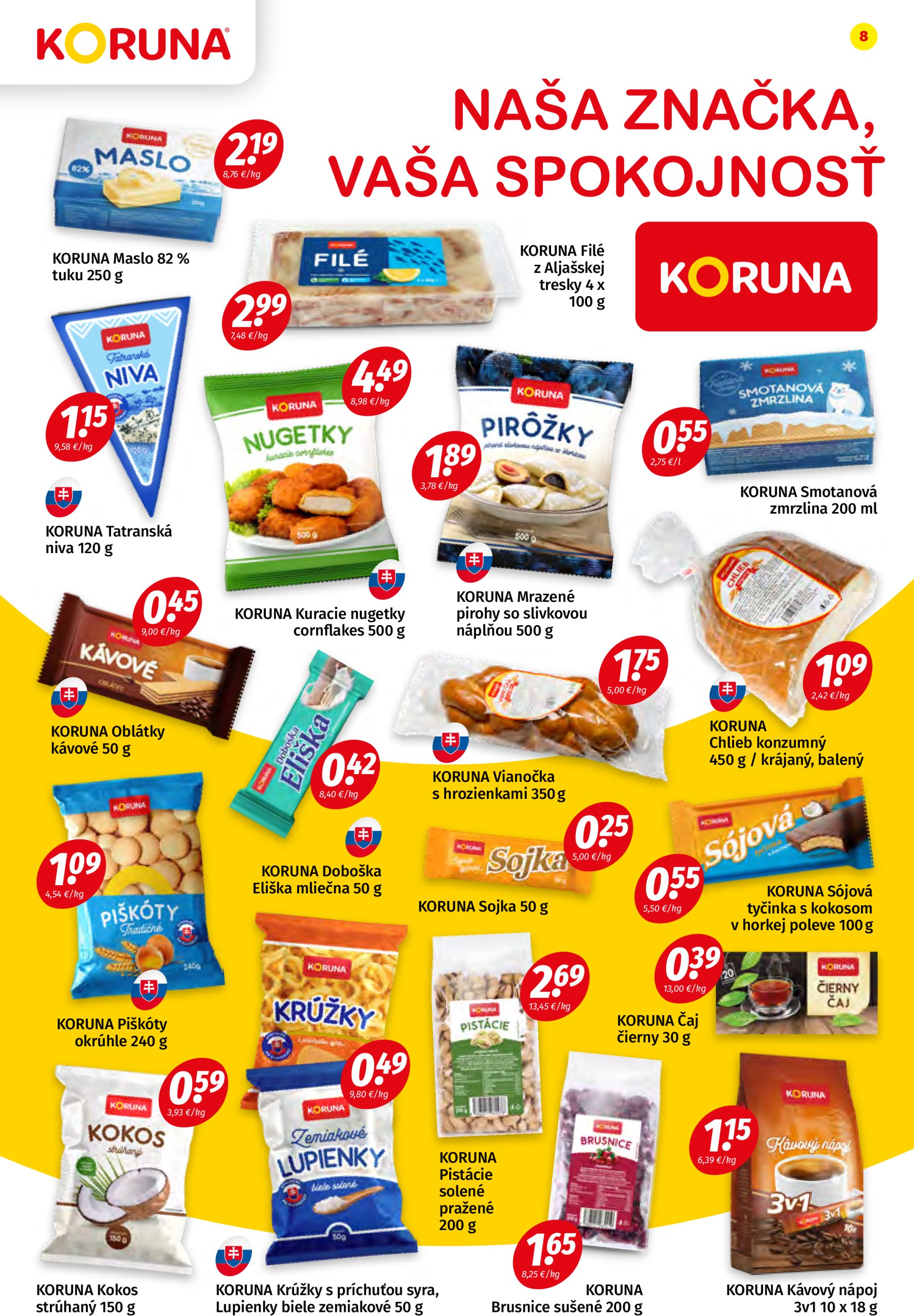 koruna - Koruna leták platný od 04.04. - 23.04. - page: 8