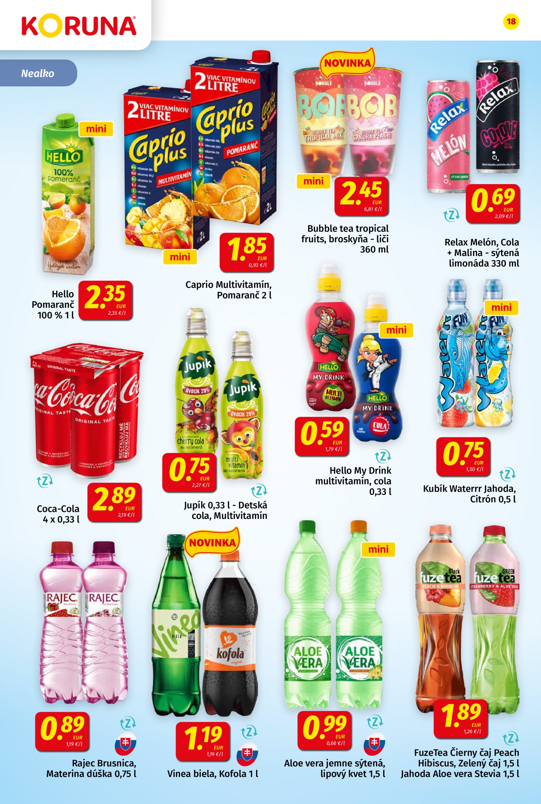 koruna - Koruna leták platný od 25.04. - 07.05. - page: 18
