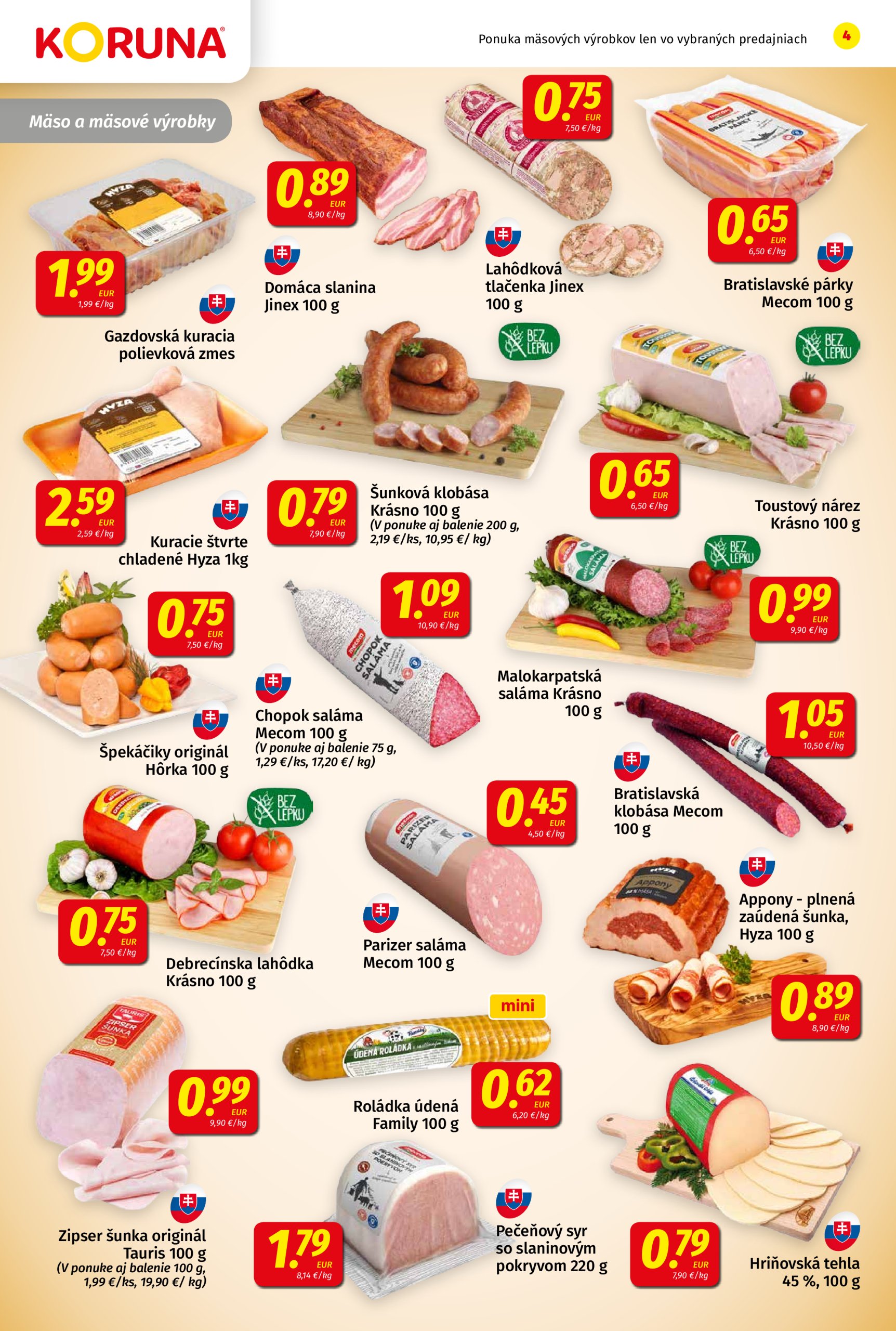 koruna - Koruna leták platný od 25.04. - 07.05. - page: 4