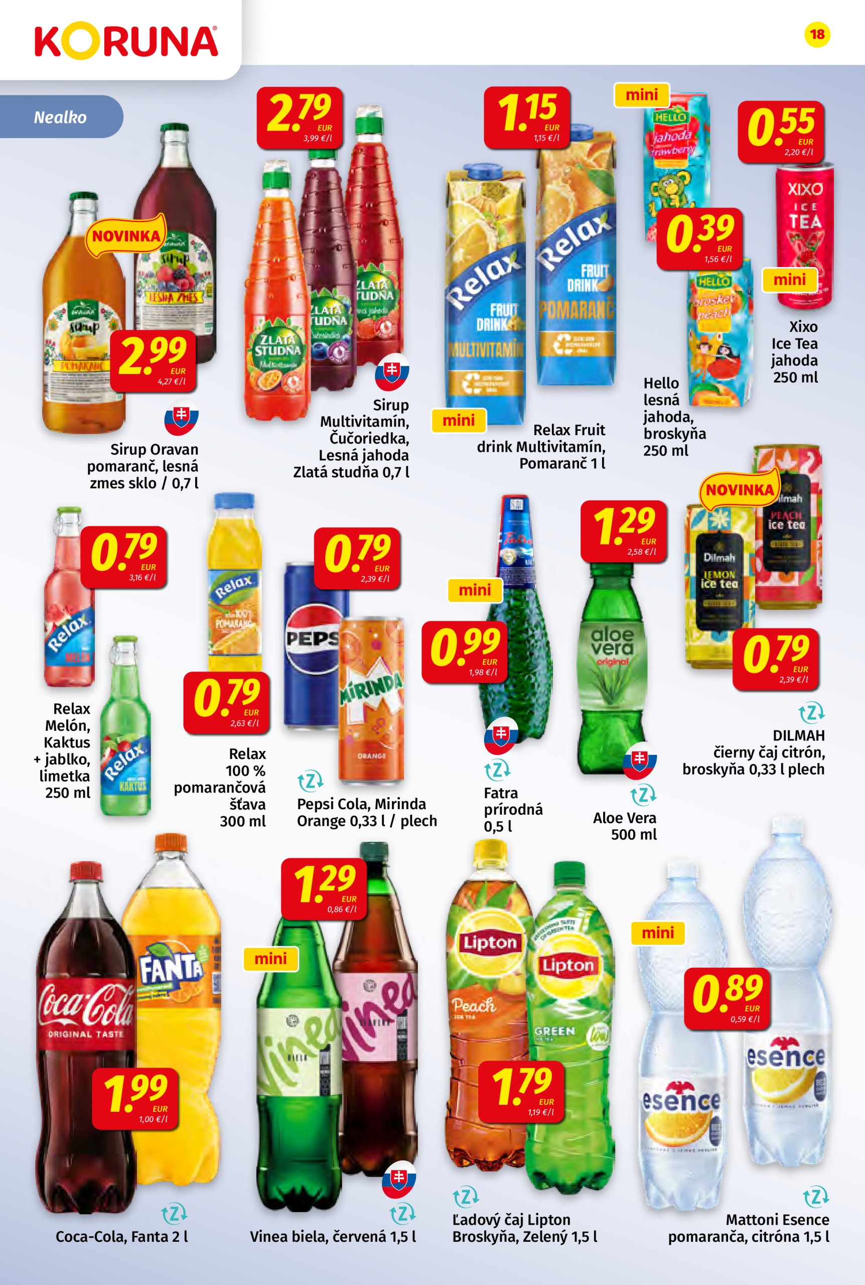 koruna - Koruna leták platný od 09.05. - 21.05. - page: 18
