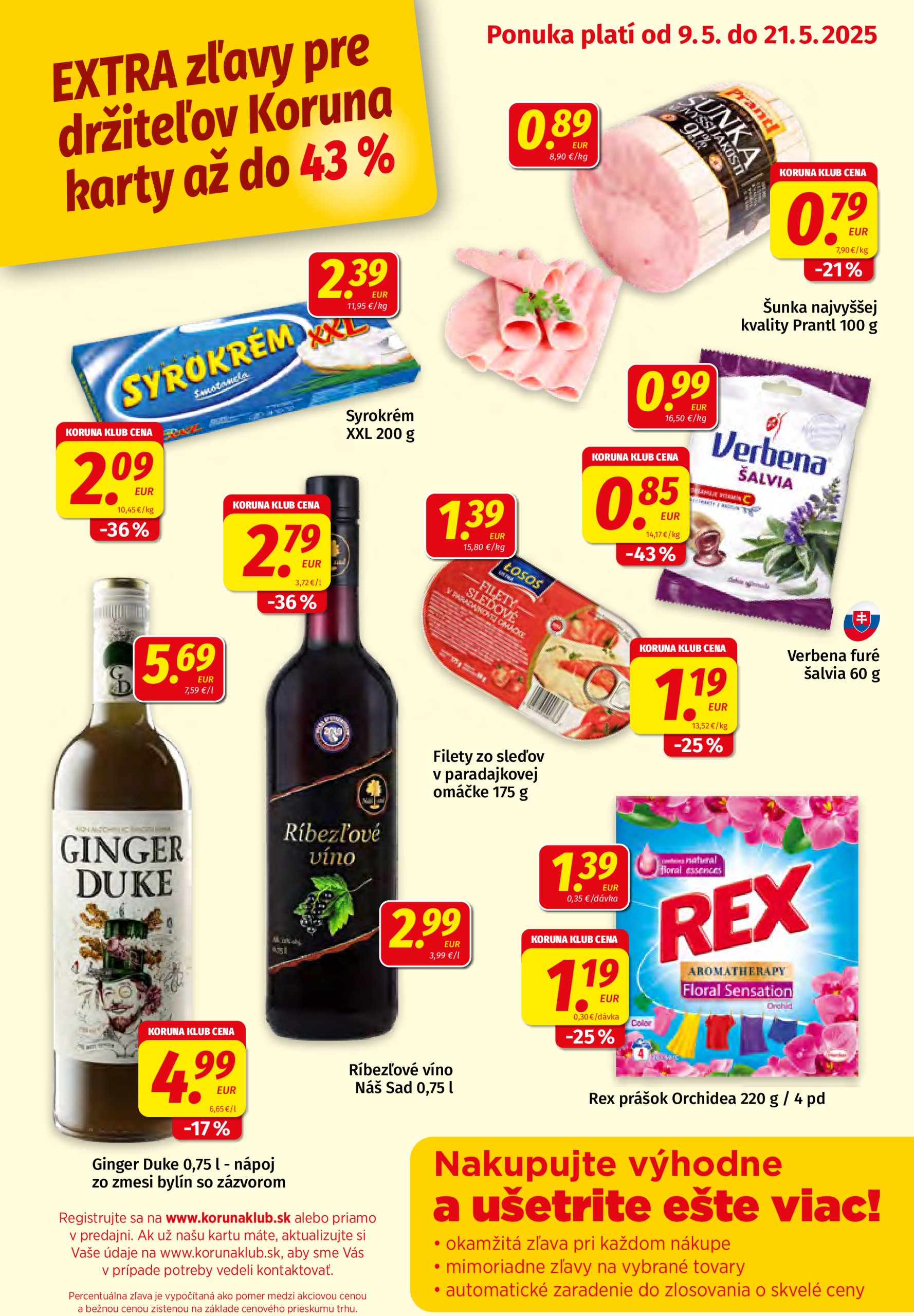 koruna - Koruna leták platný od 09.05. - 21.05. - page: 9