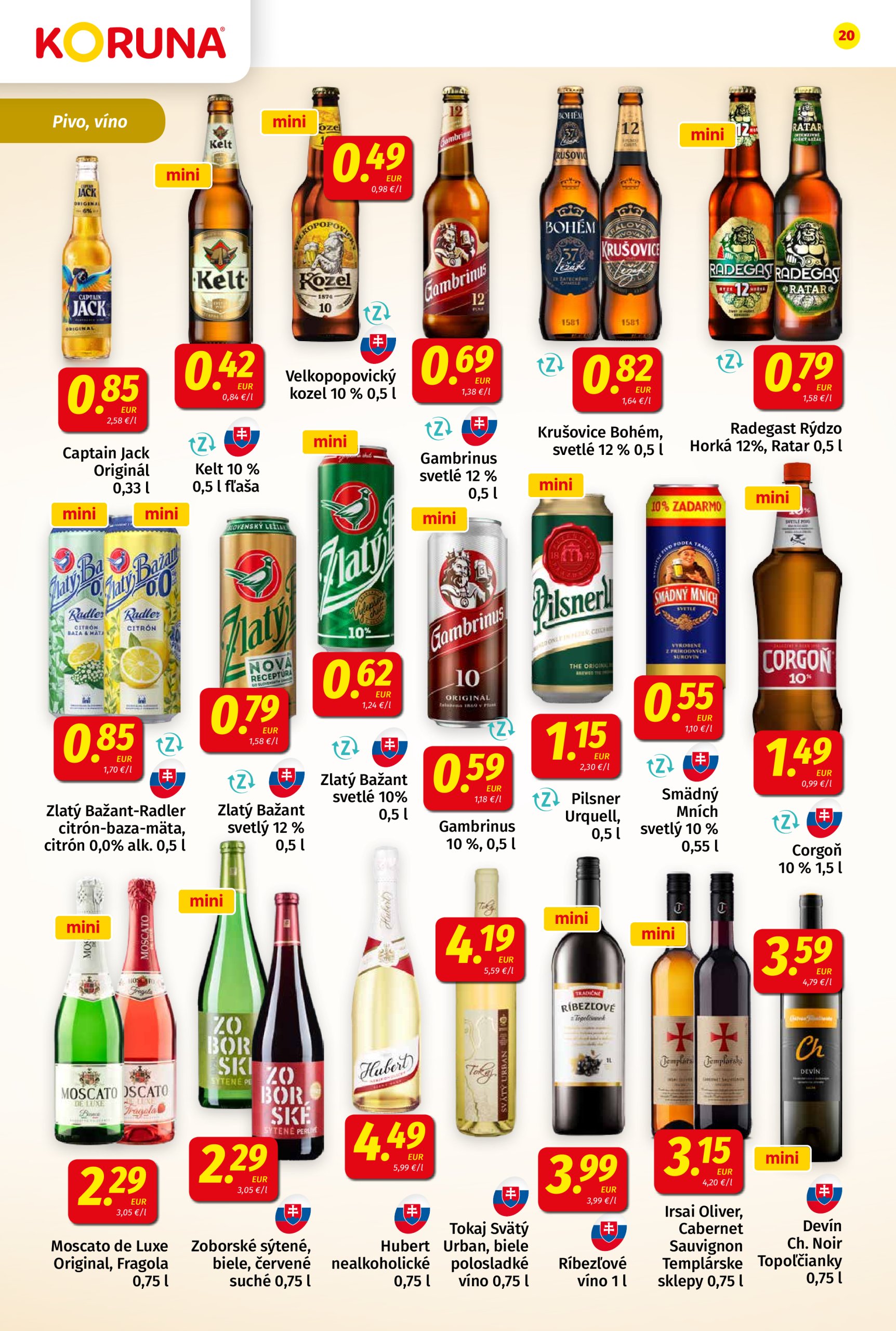 koruna - Koruna leták platný od 23.05. - 04.06. - page: 20