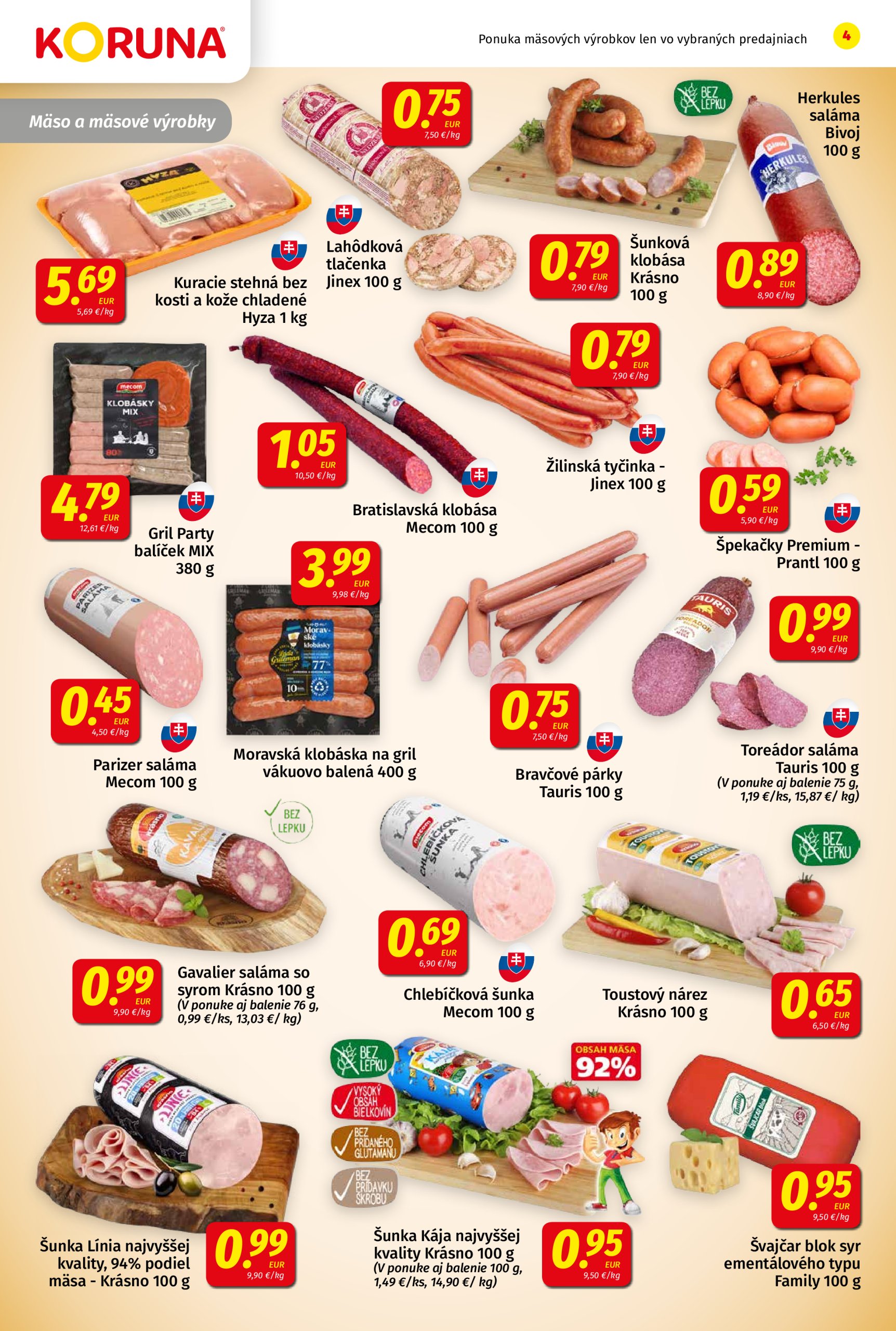 koruna - Koruna leták platný od 23.05. - 04.06. - page: 4