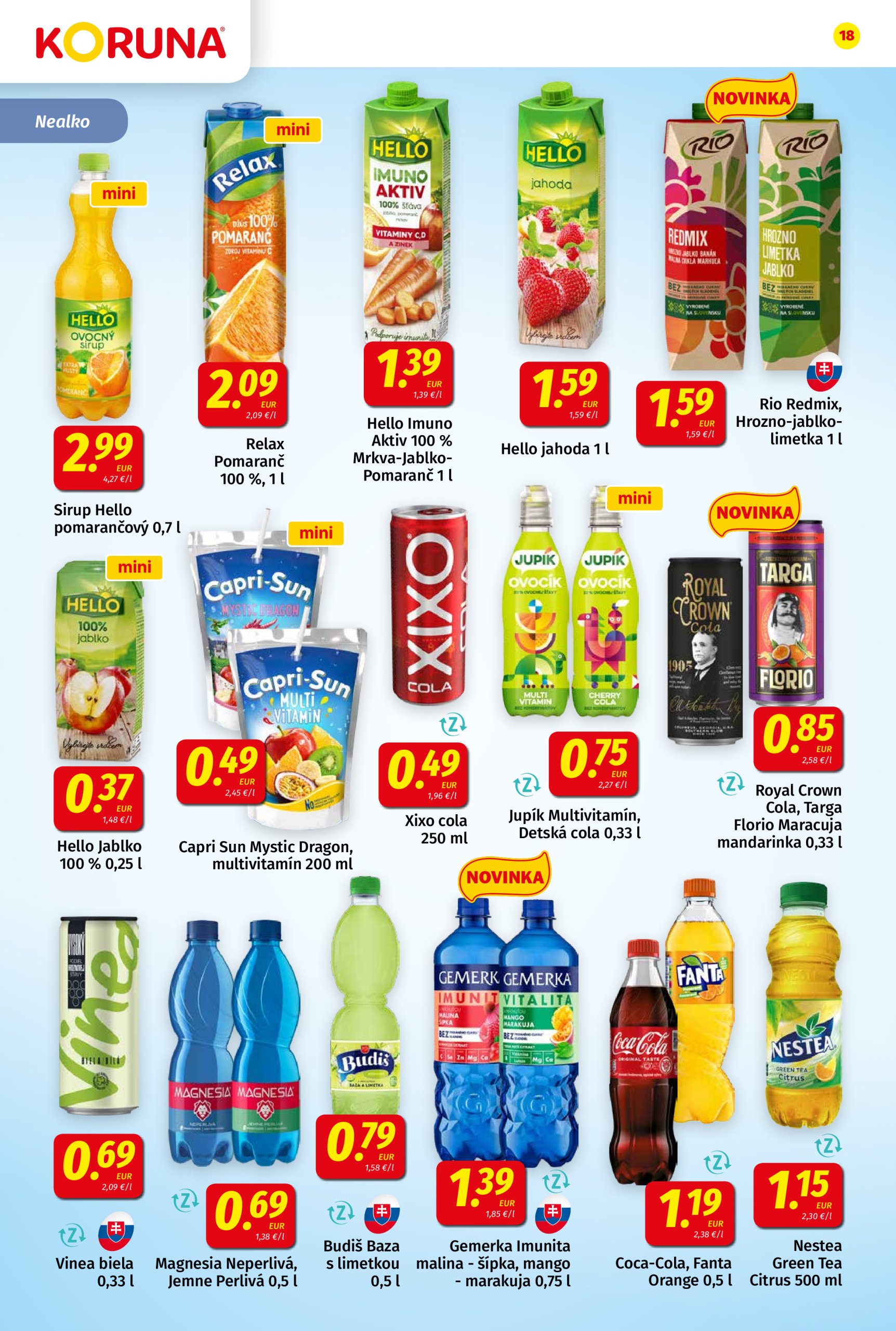 koruna - Koruna leták platný od 23.05. - 04.06. - page: 18