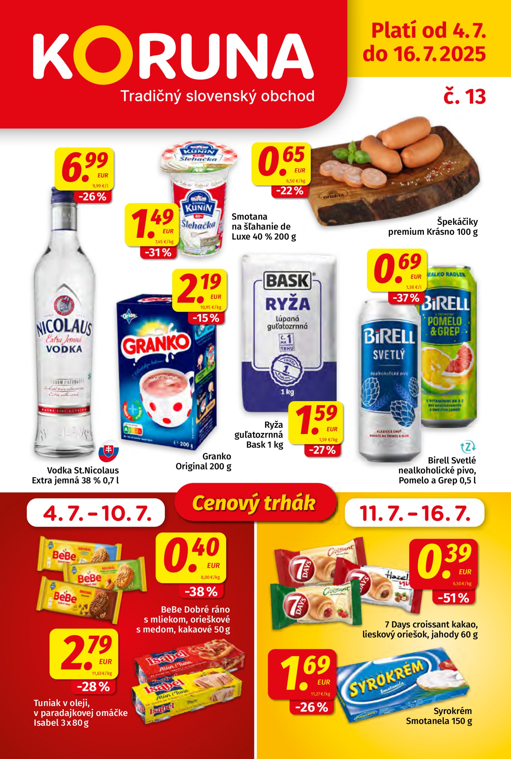 koruna - Leták Koruna platný od 04.07. do 16.07.