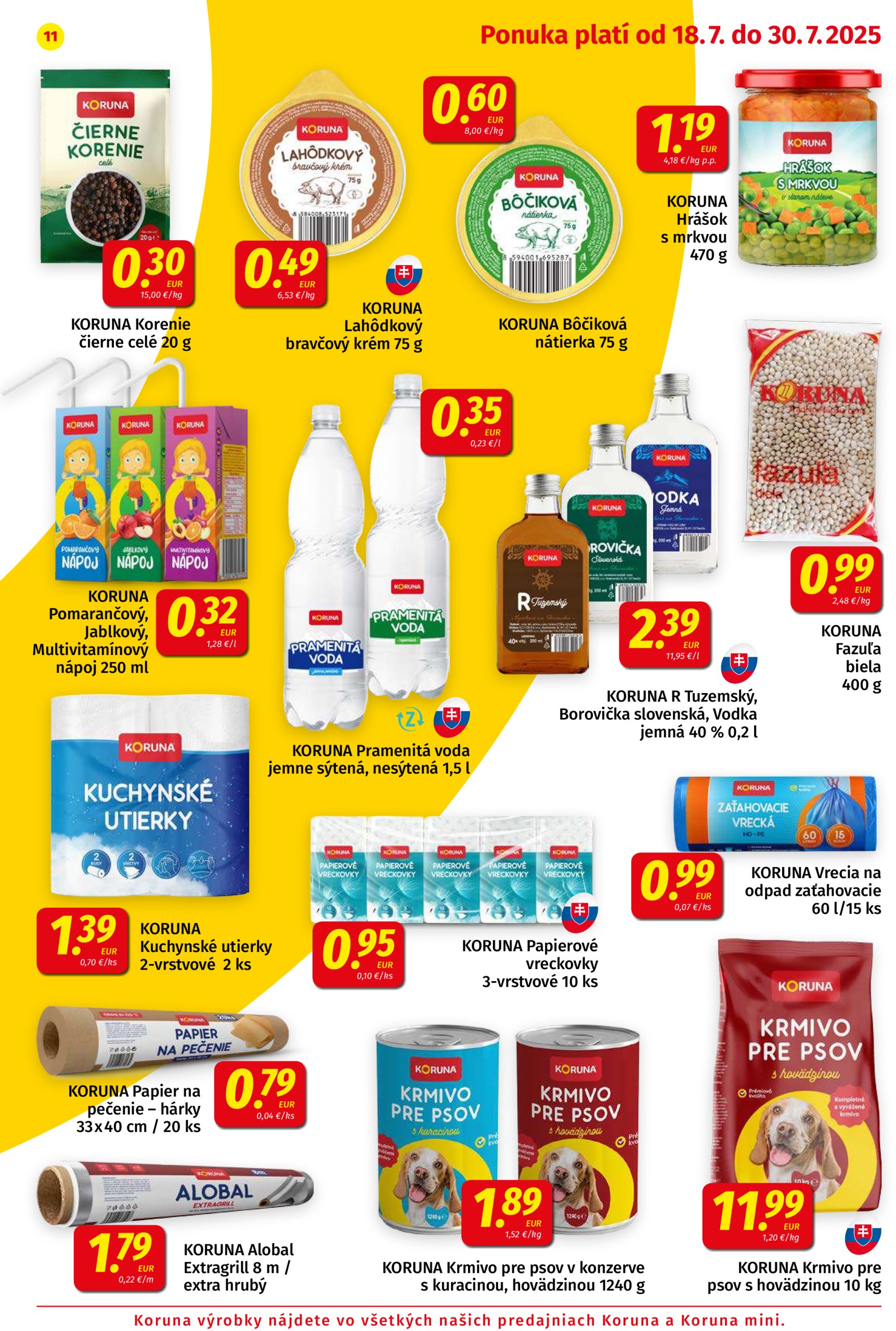 koruna - Leták Koruna platný od 18.07. do 30.07. - page: 11