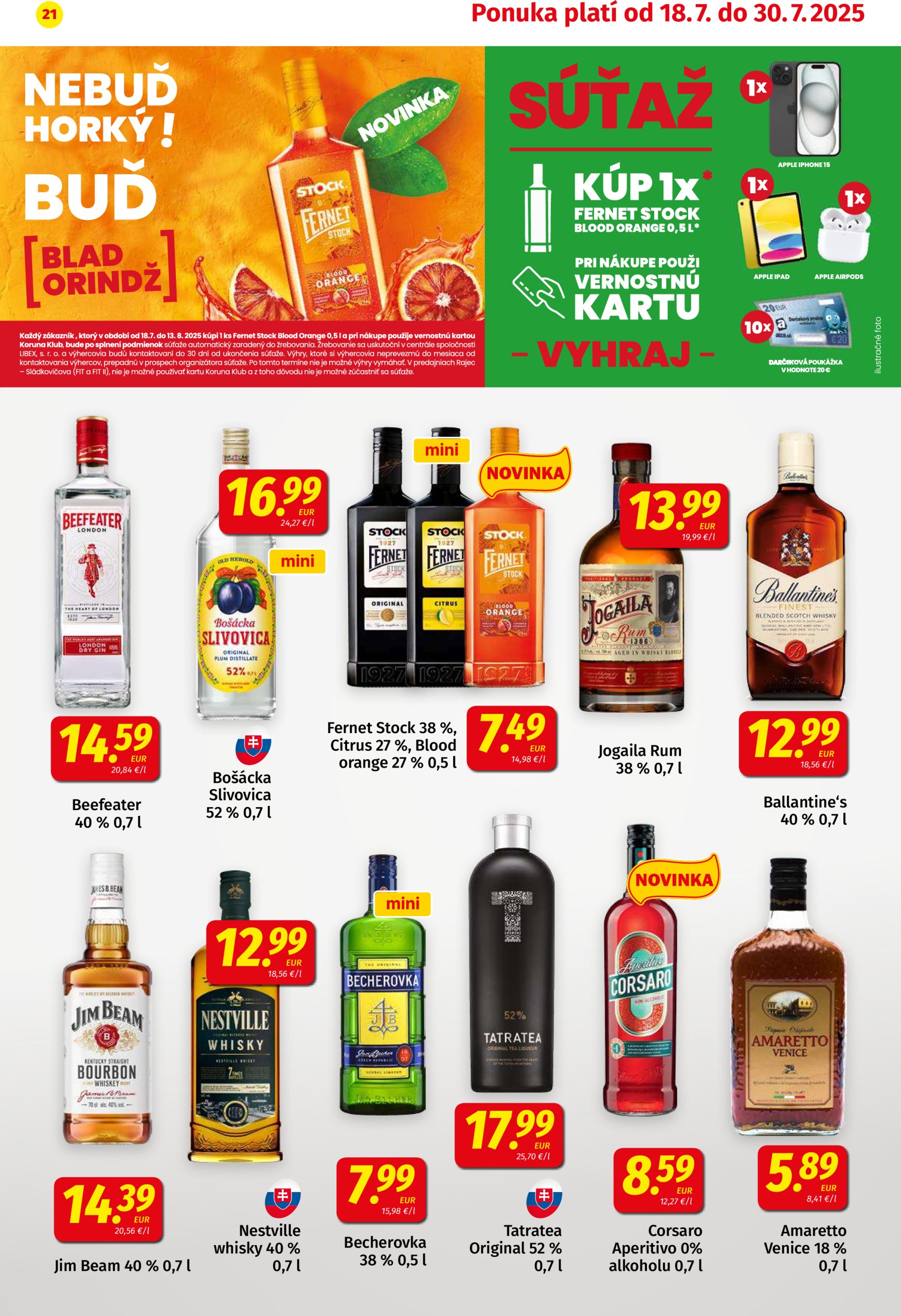koruna - Leták Koruna platný od 18.07. do 30.07. - page: 21