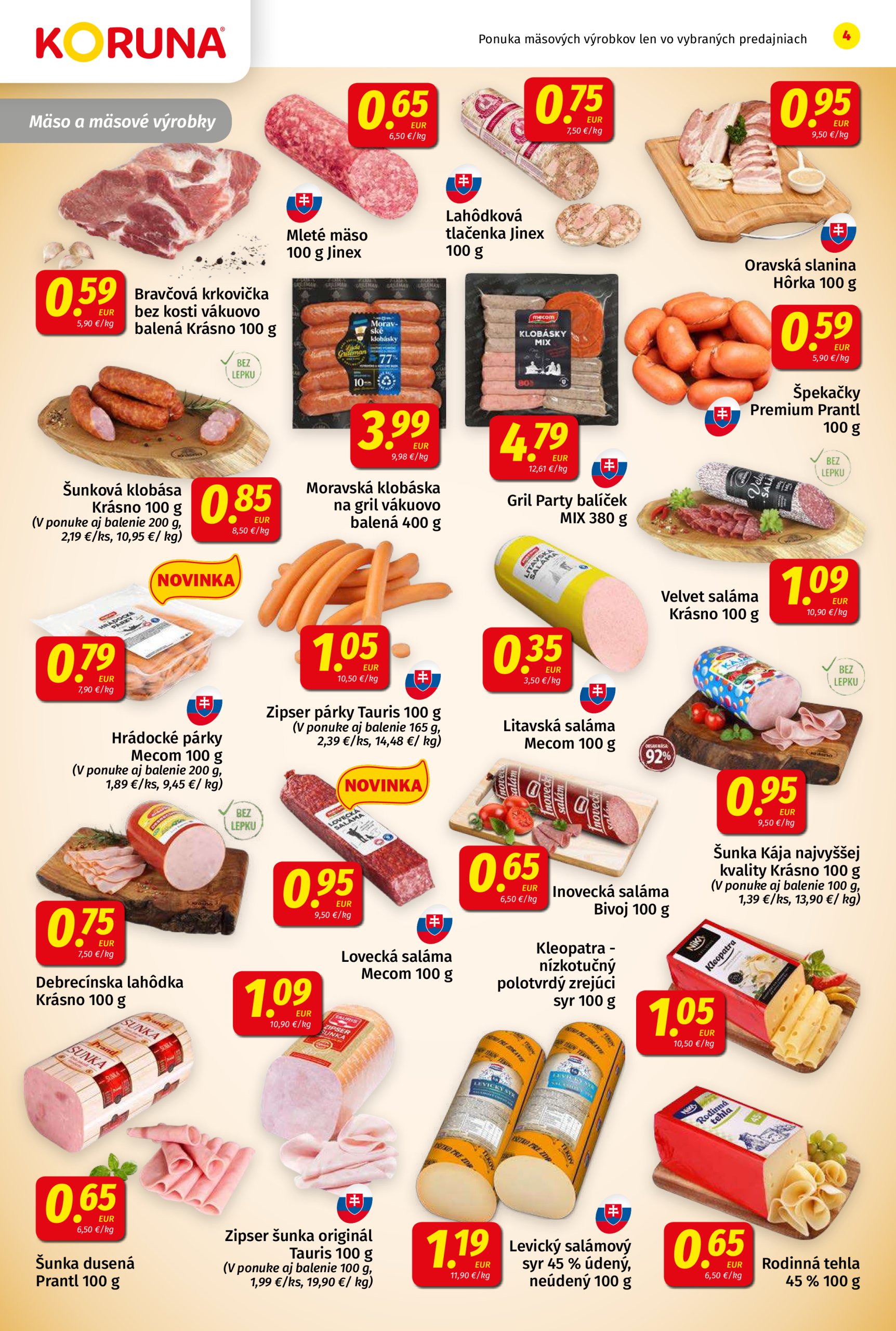 koruna - Leták Koruna platný od 18.07. do 30.07. - page: 4