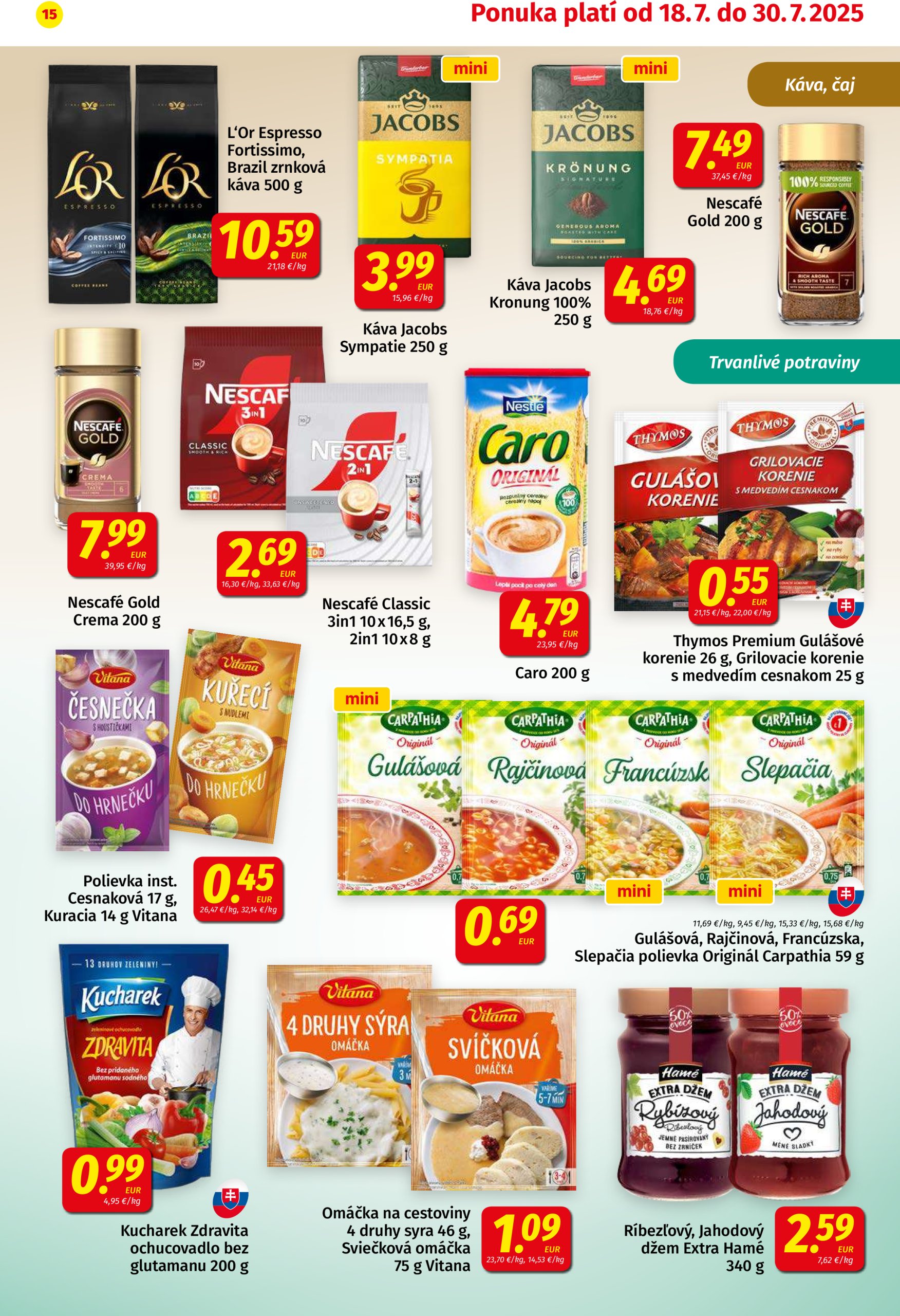 koruna - Leták Koruna platný od 18.07. do 30.07. - page: 15