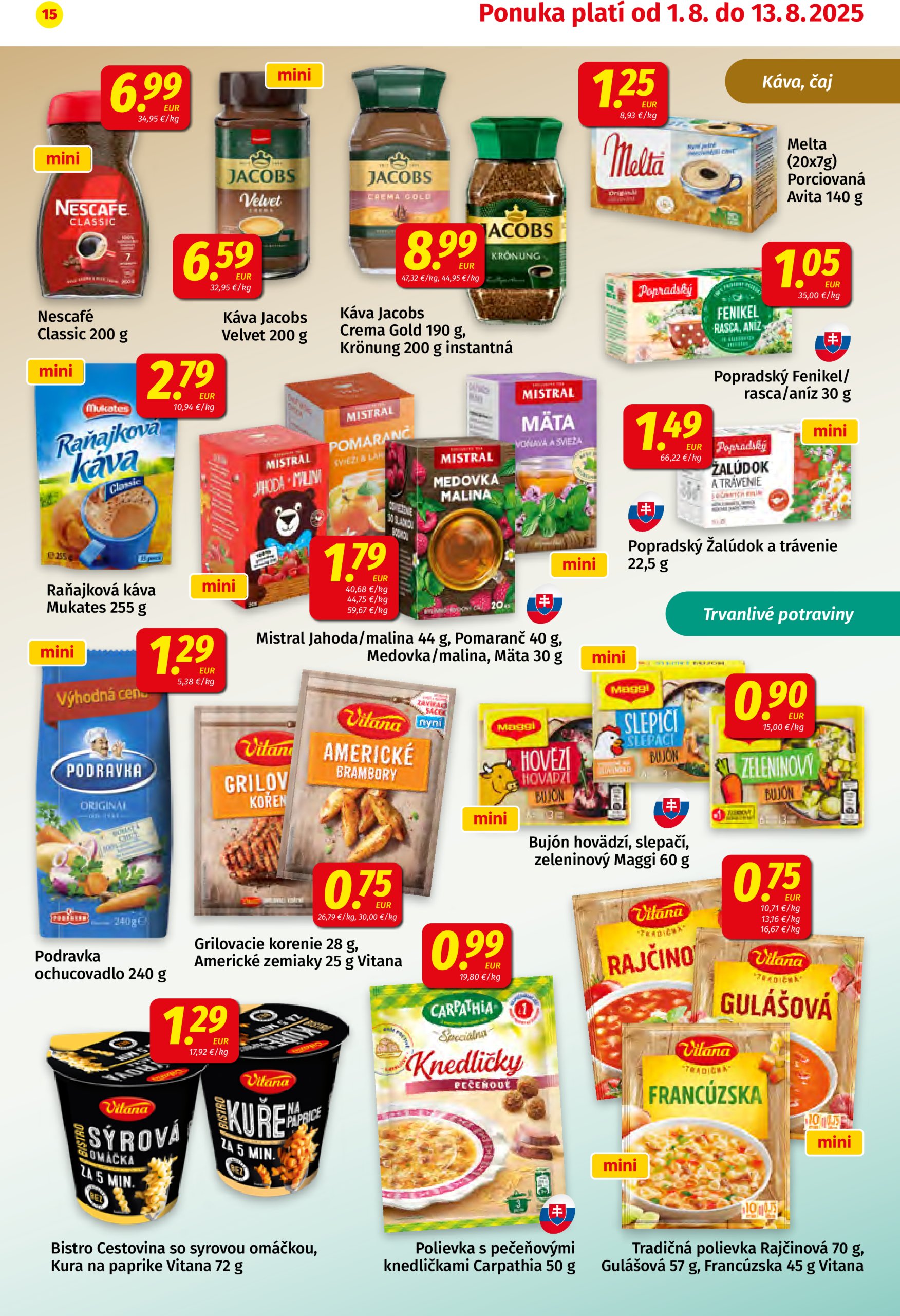 koruna - Leták Koruna platný od 01.08. do 13.08. - page: 15