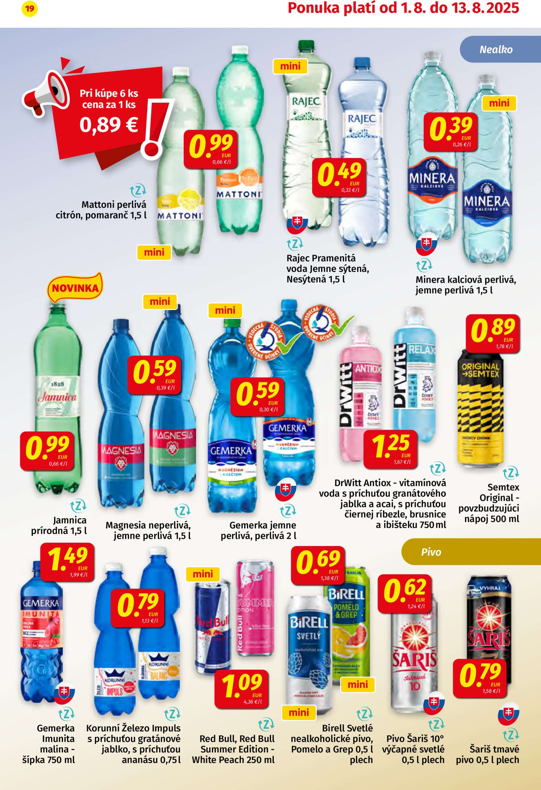 koruna - Leták Koruna platný od 01.08. do 13.08. - page: 19