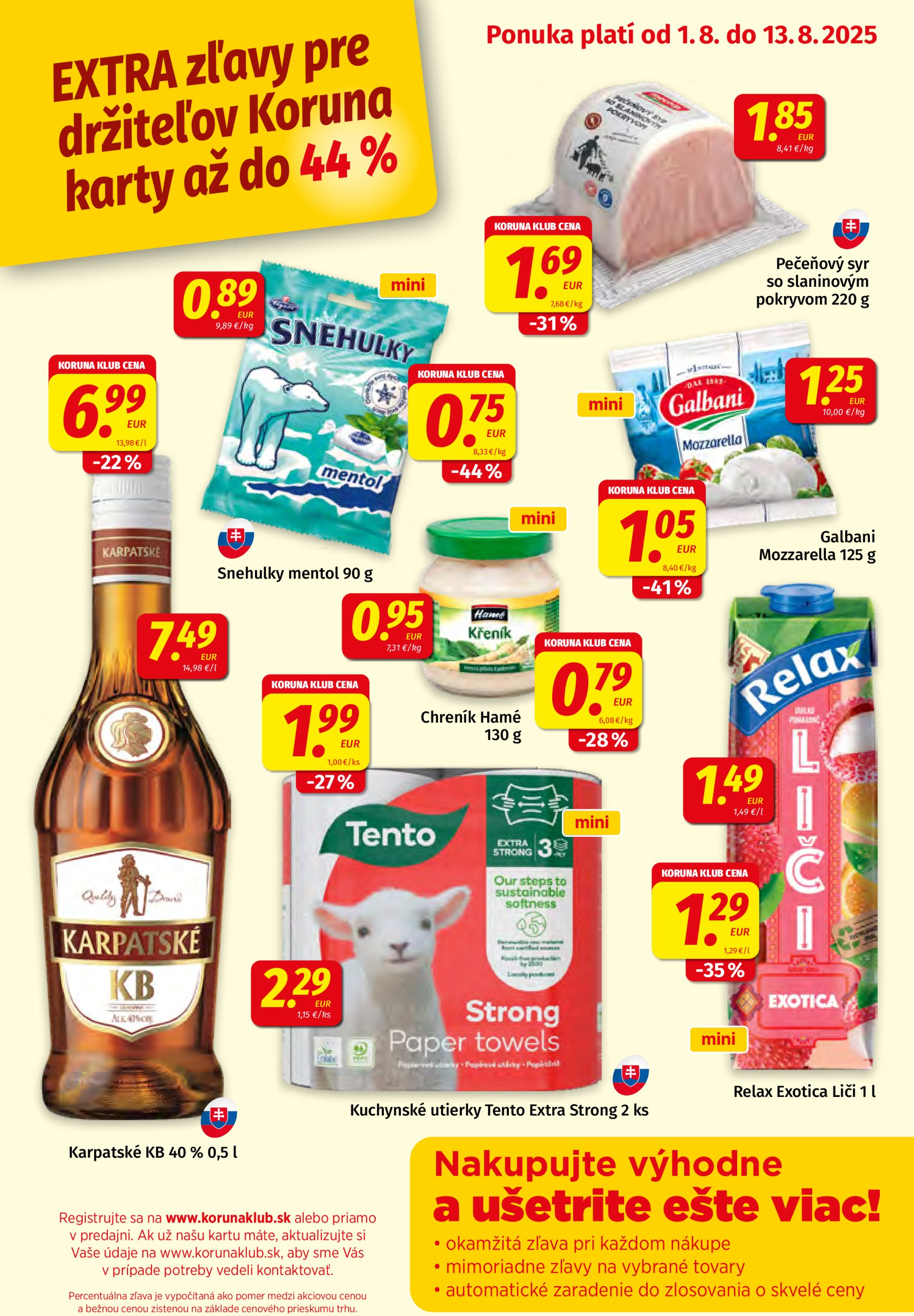 koruna - Leták Koruna platný od 01.08. do 13.08. - page: 9