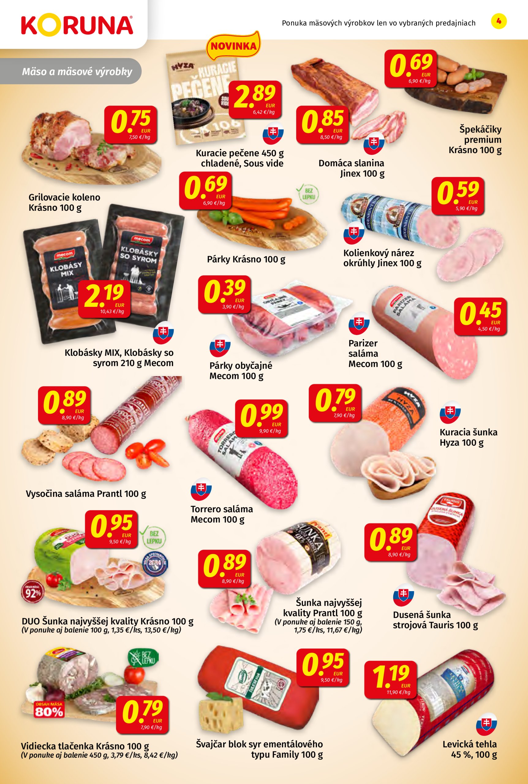 koruna - Leták Koruna platný od 01.08. do 13.08. - page: 4