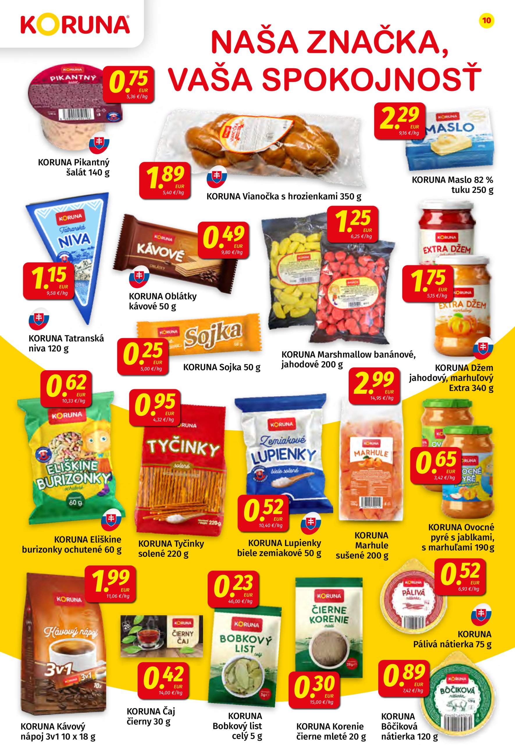 koruna - Leták Koruna platný od 01.08. do 13.08. - page: 10