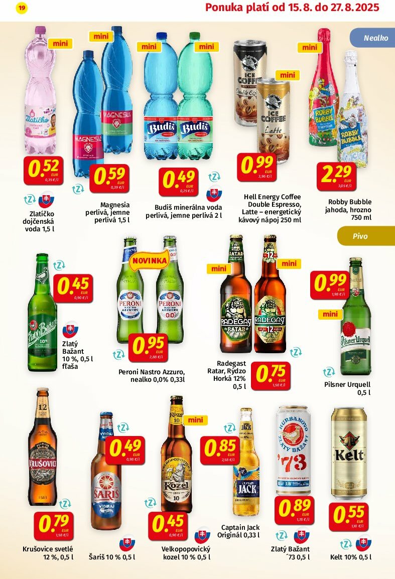 koruna - Leták Koruna platný od 15.08. do 27.08. - page: 19
