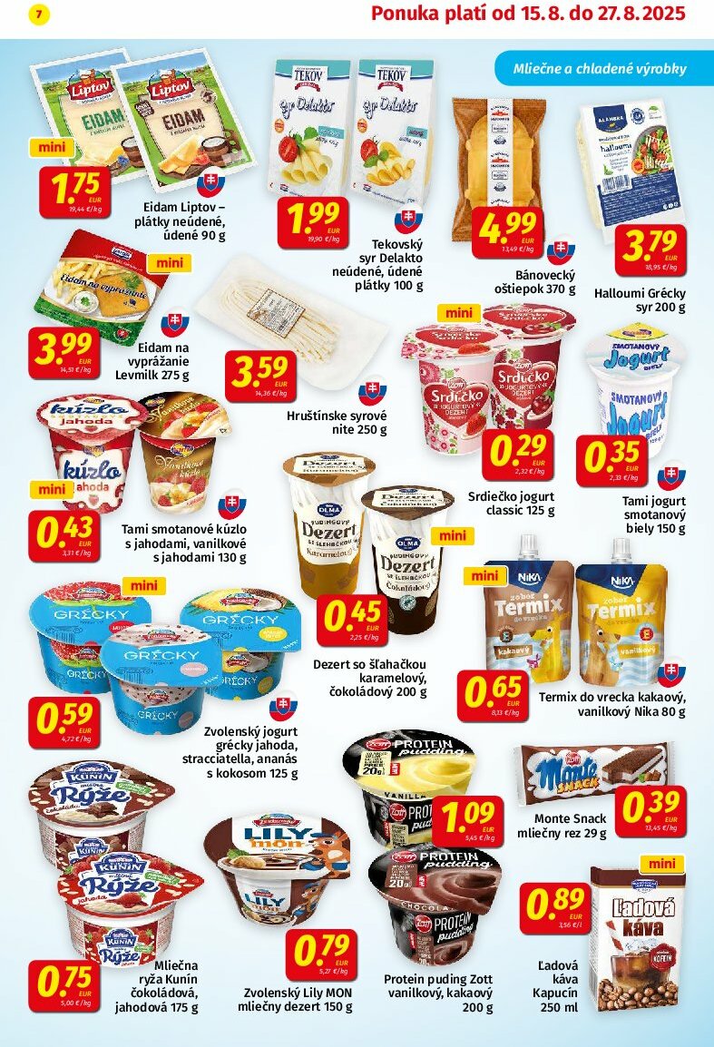 koruna - Leták Koruna platný od 15.08. do 27.08. - page: 7