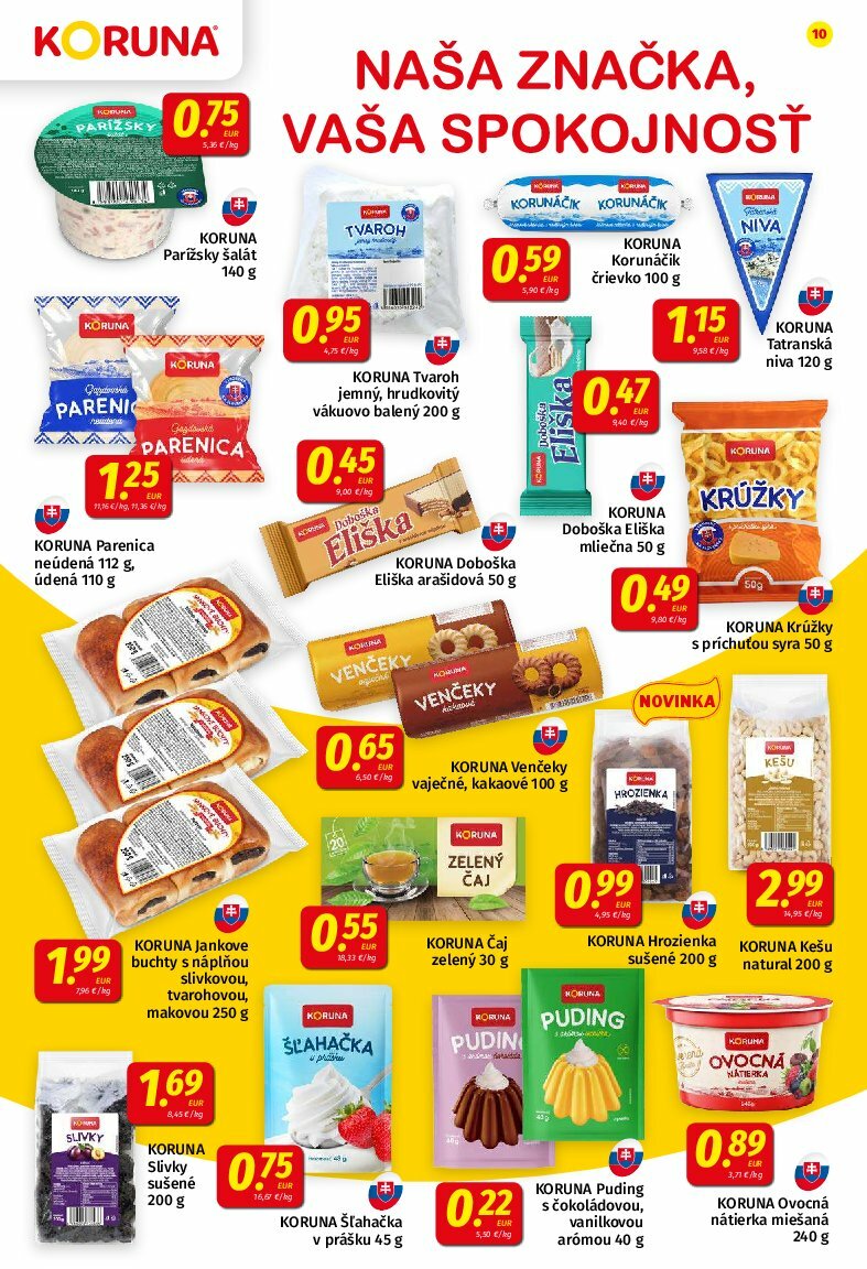 koruna - Leták Koruna platný od 15.08. do 27.08. - page: 10
