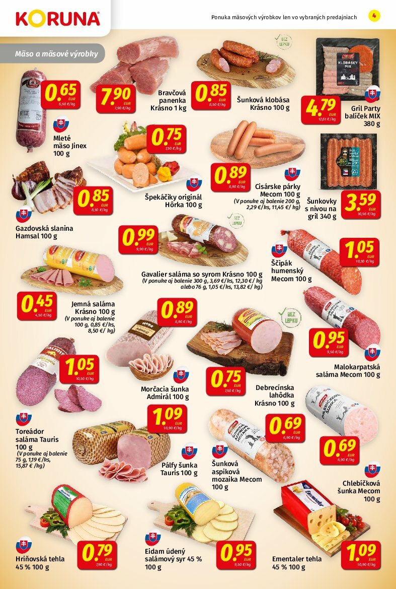 koruna - Leták Koruna platný od 15.08. do 27.08. - page: 4