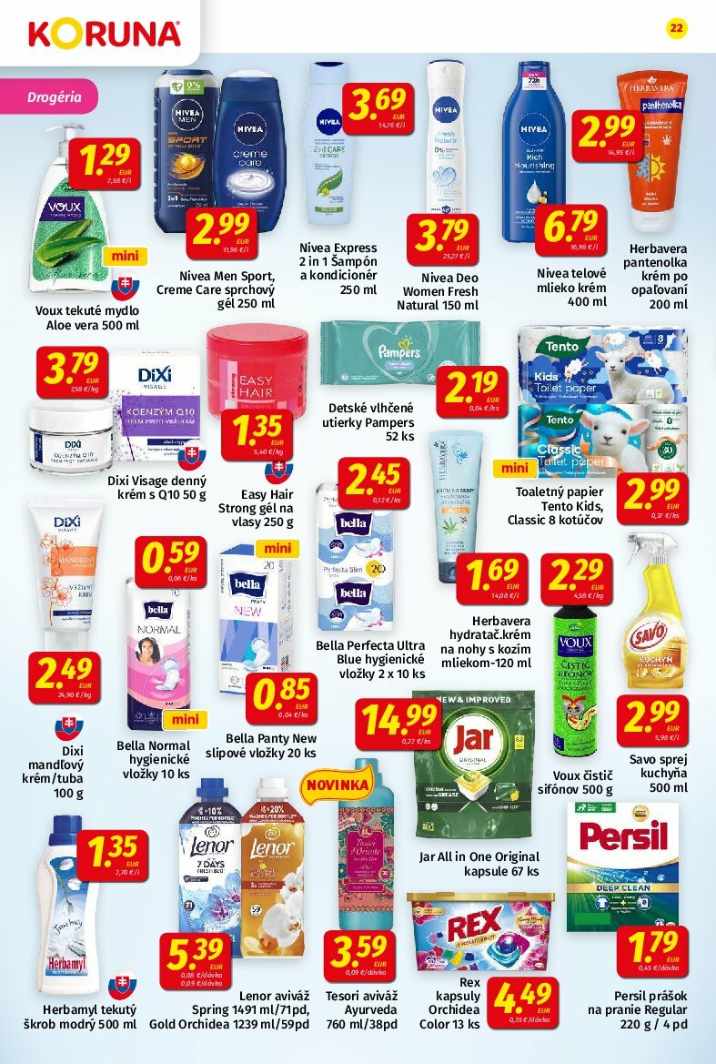 koruna - Leták Koruna platný od 15.08. do 27.08. - page: 22