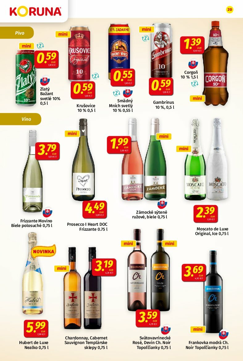 koruna - Leták Koruna platný od 15.08. do 27.08. - page: 20