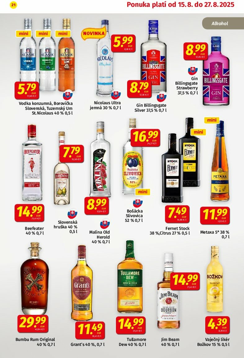 koruna - Leták Koruna platný od 15.08. do 27.08. - page: 21