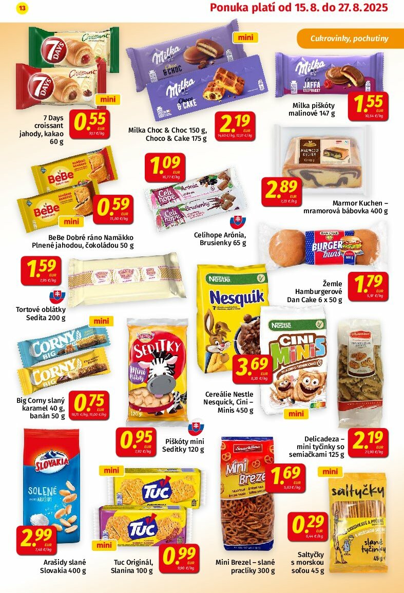 koruna - Leták Koruna platný od 15.08. do 27.08. - page: 13