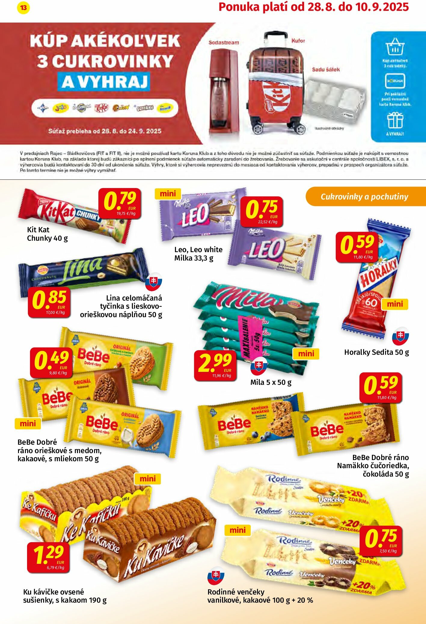 koruna - Leták Koruna platný od 28.08. do 10.09. - page: 13