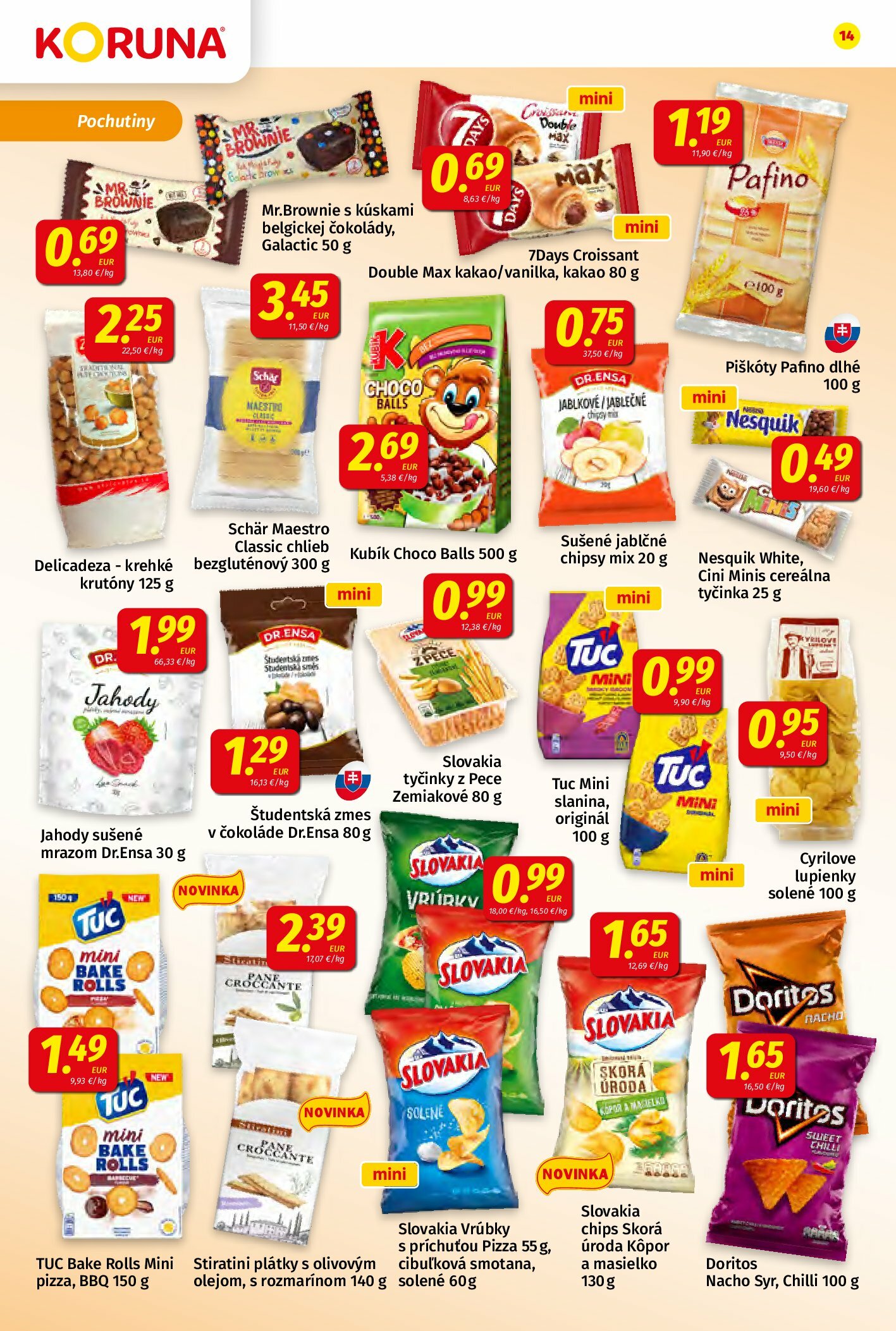 koruna - Leták Koruna platný od 28.08. do 10.09. - page: 14