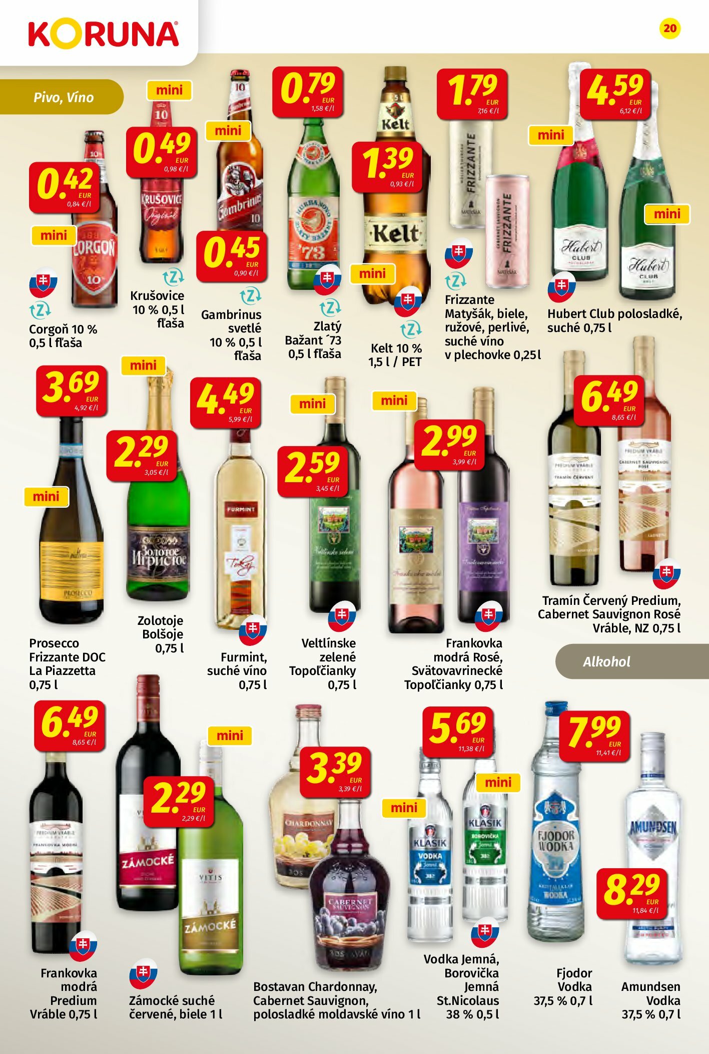 koruna - Leták Koruna platný od 28.08. do 10.09. - page: 20