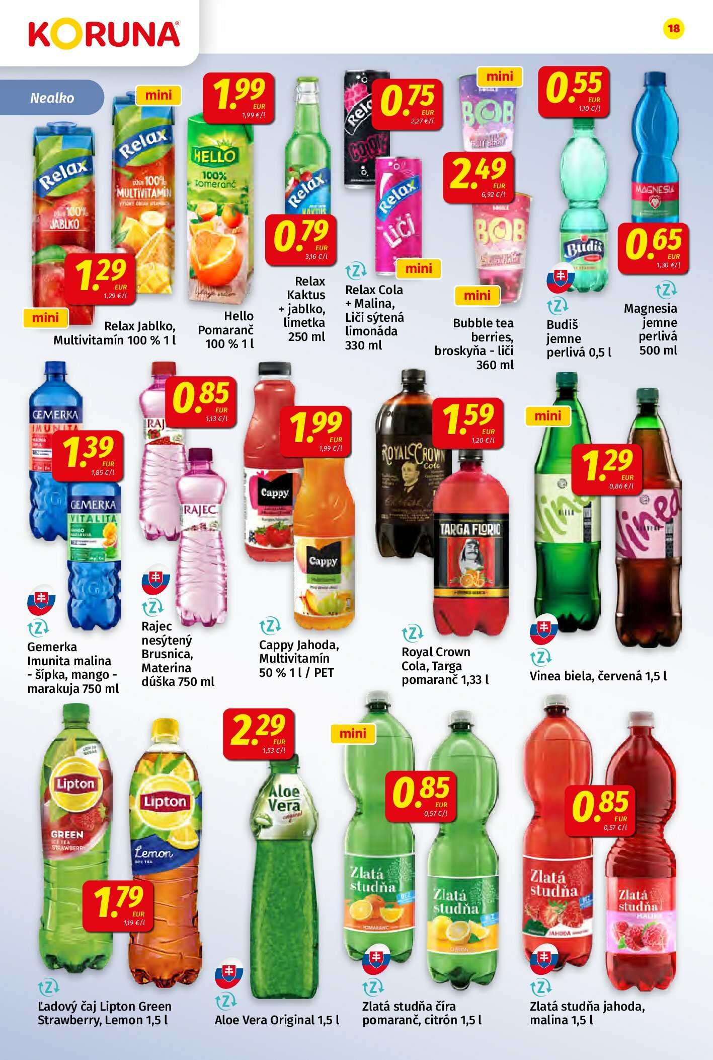 koruna - Leták Koruna platný od 28.08. do 10.09. - page: 18